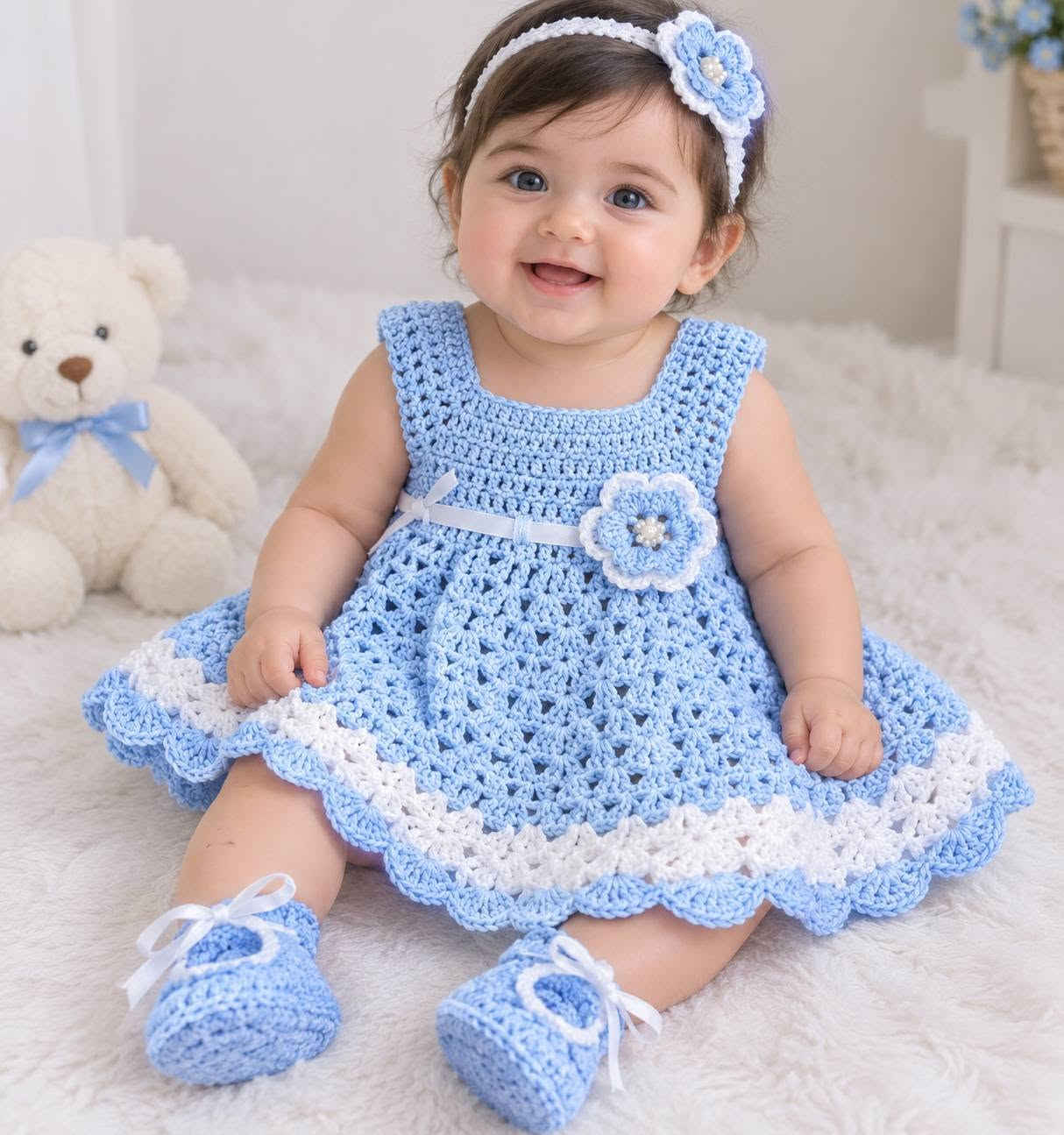 حياكه فستان حسب الطلب والموديل توصيل لجميع المحافظات العراق 
***********

نص مكتوب في الصور:
- Pattern: https://cutt.ly/vwAiHL5f