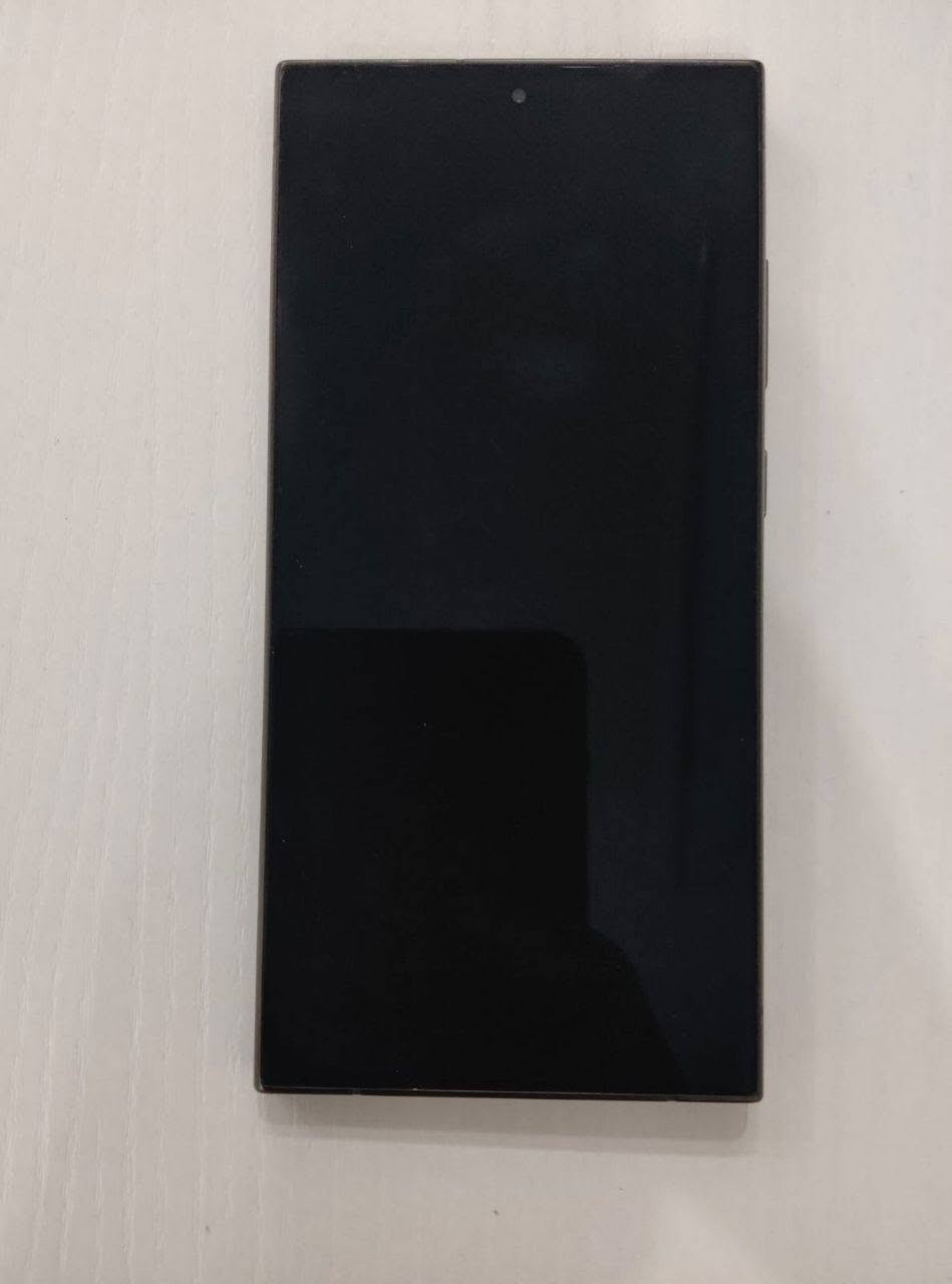 📱Samsung s24 ultra
💰 السعر: 890,000 دينار 
✨ الجهاز نظيف جدًا جدًا وما بي أي مشكلة، وحالته ممتازة.

✅ غير مفتوح نهائيًا وما داخل صيانة
✅ الكارتونة موجودة
✅ الشاحن وجميع الملحقات الأصلية موجودة
✅ اللون: أسود 🖤
✅ يدعم شريحتين اتصال
✅ RAM: 12GB
✅ التخزين: 256GB

مكاني بغداد شارع فلسطين ، رقمي *********** .
الجهاز استخدام شخصي ومحافظ عليه وكأنه جهاز جديد ، واهلا وسهلا بالجميع 🤍

نص مكتوب في الصور:
- 3:12 M Device care Good Optimise now to free up more memory. Optimise now Battery 37% 9 h 48 m left Storage 42% used 109.5 GB / 256 GB Memory 57% used 6.9 GB / 12 GB App protection Off Performance Performance profile Standard
- 3:17 36 About phone S24 Ultra الخاص ب Abdallah Rename Product name Galaxy S24 Ultra Model name SM-S928B/DS Serial number R5CY82QA26J SIM 1 Phone number Network Asiacell IMEI 1 350515951527939 Available SIM IMEI 2 357447421527930 Status information Legal information Software information Al-generated content