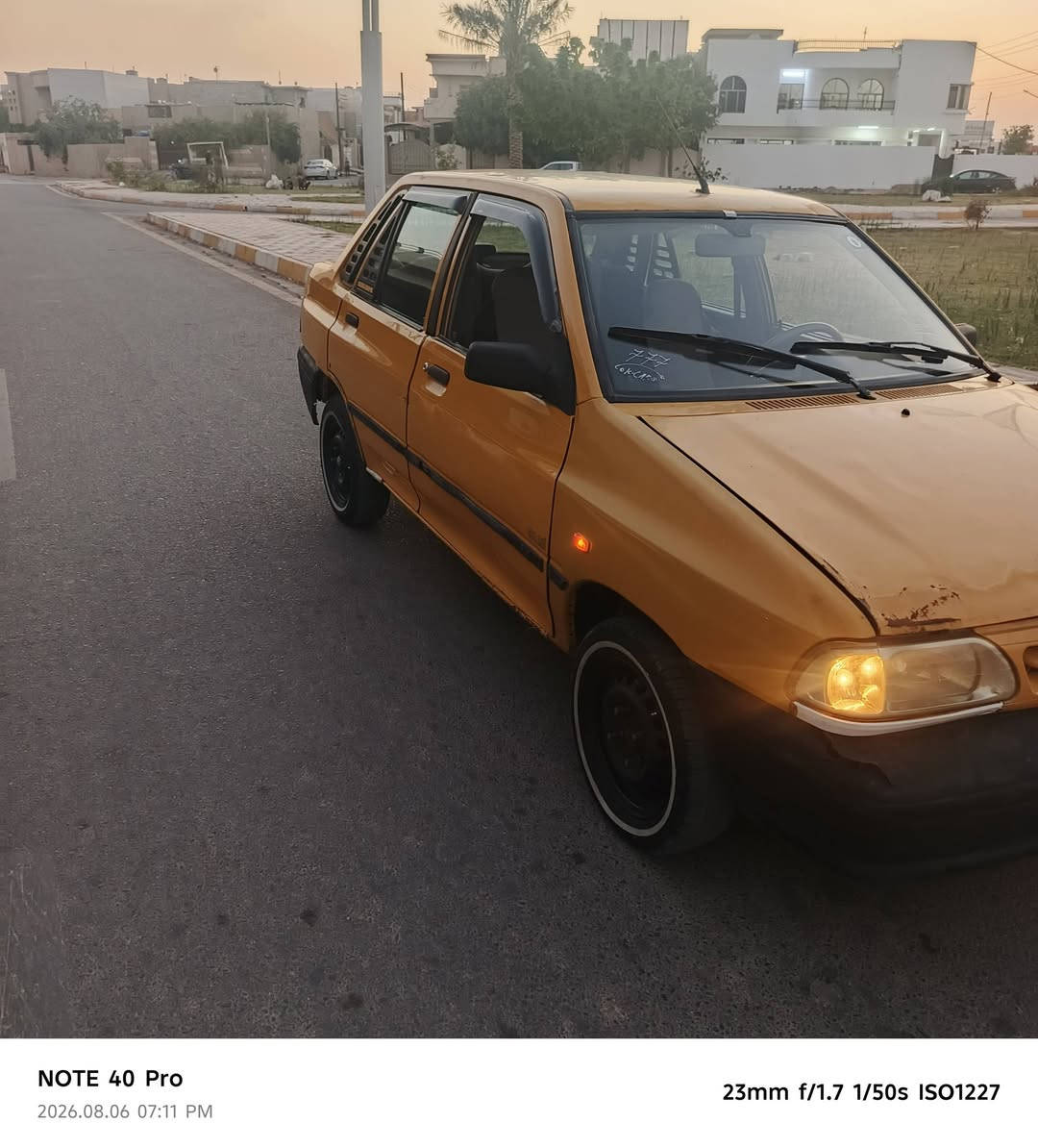 السلام عليكم سايبه للبيع موديل 11 سياره كله شرط شواصي جديد كل عيب ما بيه دفتر بنزين نقابه غرامات صفر لا صبغ لا ضربه السياره كلها بلادي جير محرك كله شر وين ما يعجبك شغل واطلع سنويه مشروع وطني الحد 27 شرط وكاله تحويل تخم تاير خط ابيض سماعات داخل ماله حيل نظيف العنوان كركوك شرط الوكاله والتحويل وصاحبه بكركوك السعر 22 وبيها مجال للشراي السياره حيل نظيف مال جناي يسوى وجماعه الاقساط اقساط ما نبيع حبيبي وانا مكلف بالنشر اتصل على رقم الموبايل***********
