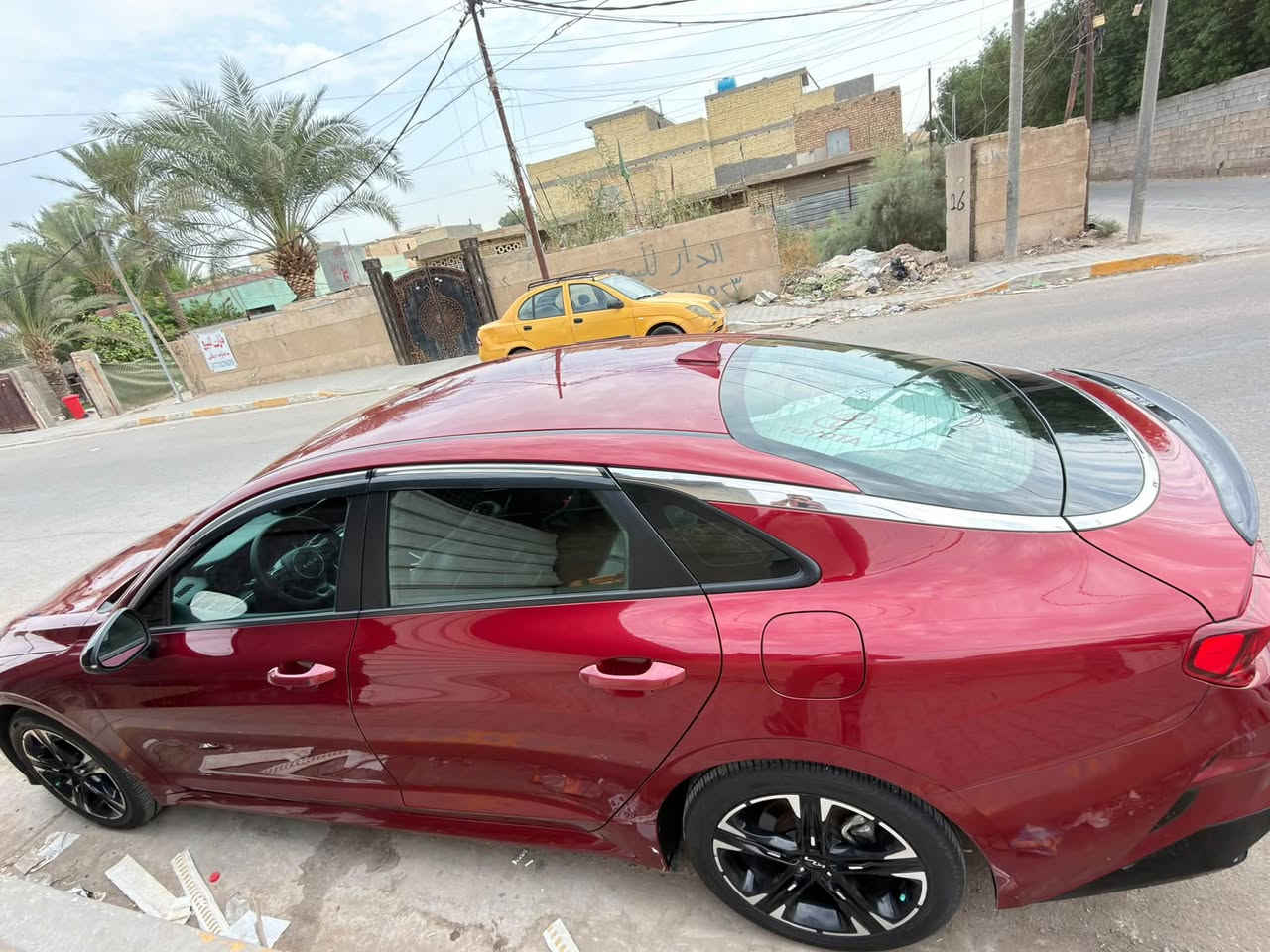 كيا K5 جيتي • موديل 22 • حادث وشاصي