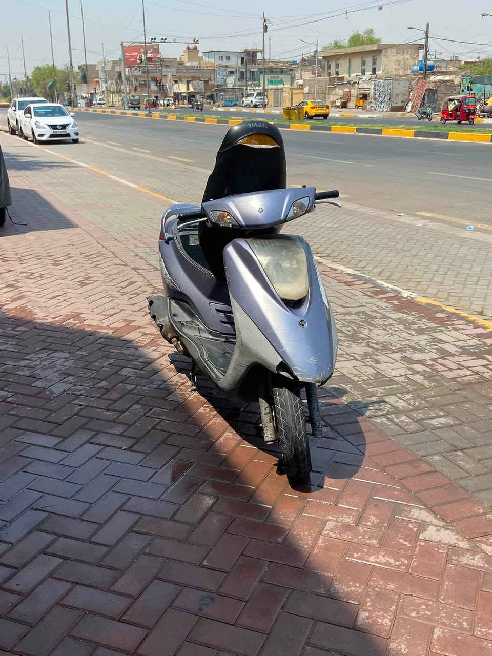 ‏السلام عليكم دراجة بريز نظيفة ما بيها بالصوت بلكج الخلفي شكشكة رادعة تصفي دراجة نظيفة مو تعبانة من البيت للشغل يعني ما طلعت مناطق بعيدة دراجة نظيفة بمئة% السعر خاص وهذا رقم التلفون مكان بغداد مدينة الصدر ***********￼
