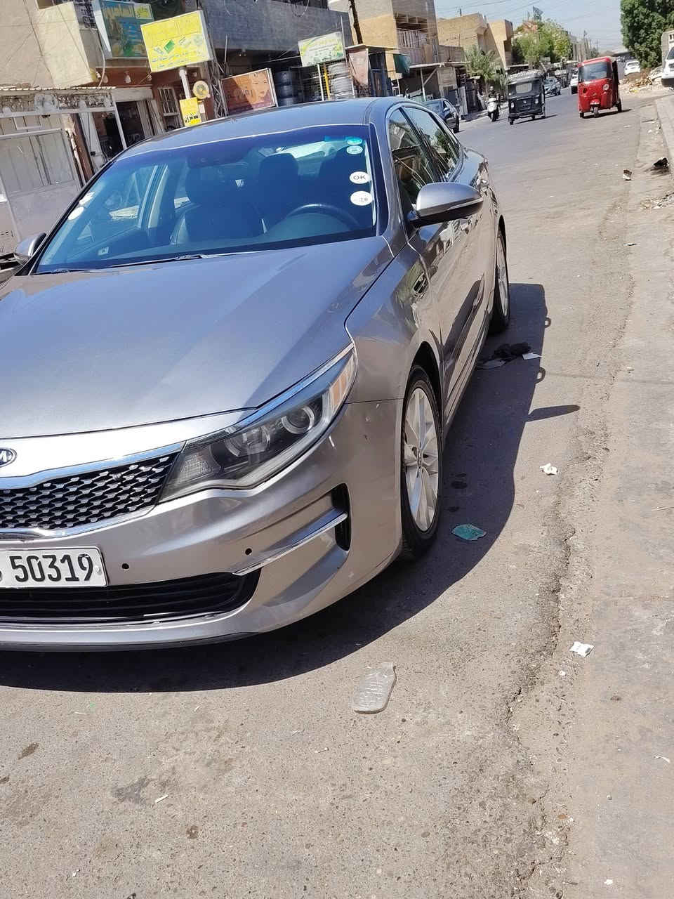 السلام عليكم للبيع كيا اوبتما2018 رقم اربيل سنويه بسمي فول مواصفات ماعده الفتحه فئة Ex وارد أمريكي رقم بغداد مكينة 2400 gdi حادث تبديل بنيد وبارد بجاملغ بدون دواخل بدون اير باك ماشية 65ميل مواصفات خير من الله  السعر 122 ماكني بغداد ***********
