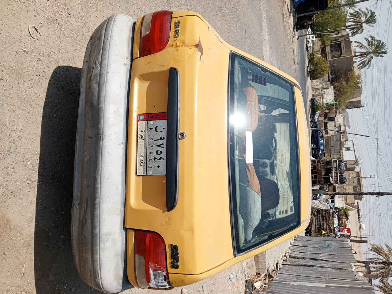 سايبه موديل 15 نضيفه سياره بيها ملاحضات بسيطه عليها غرامه 350/الف علا مشتري سعر 20وبيهامجال بسيط
*********** مكان بغداد الشعب
