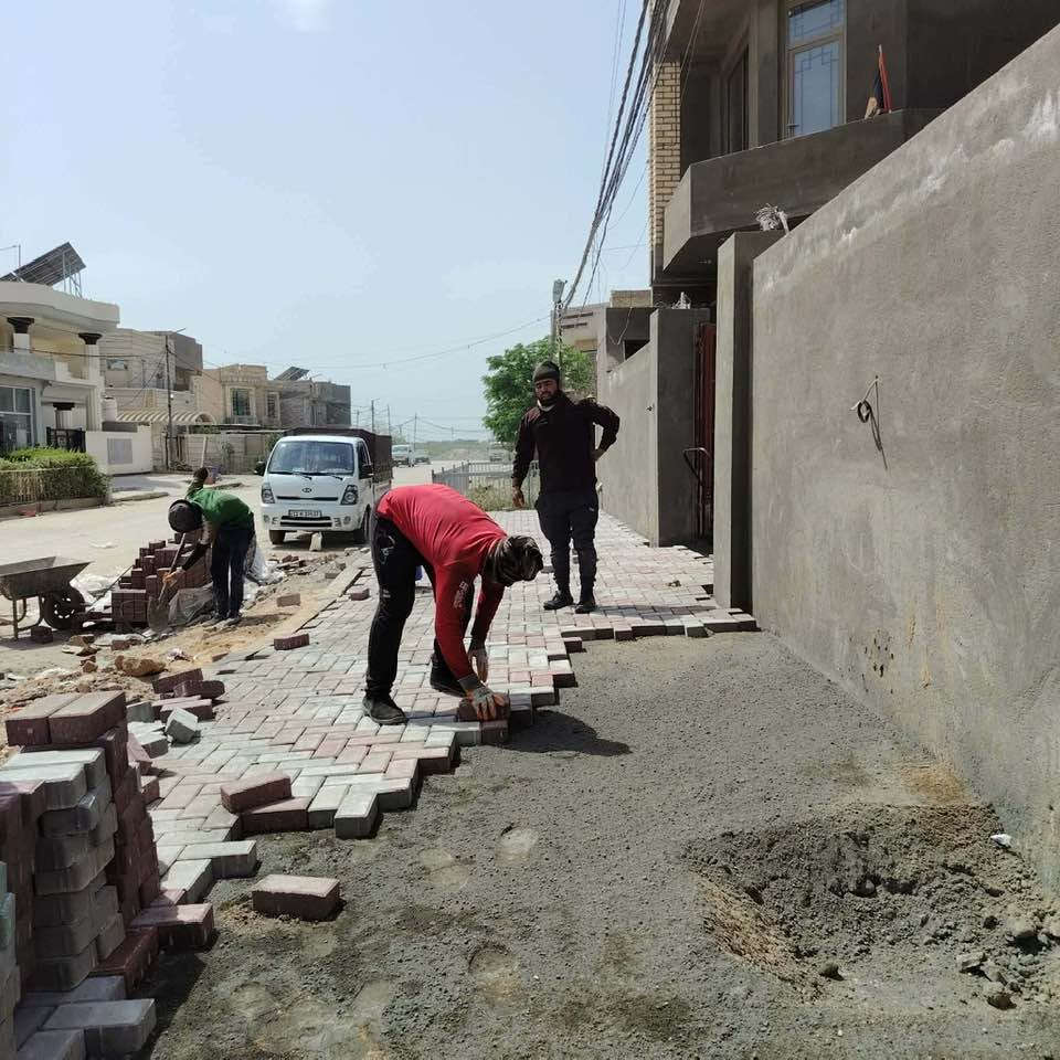مقرنص • مرمر وبورسلين • بغداد