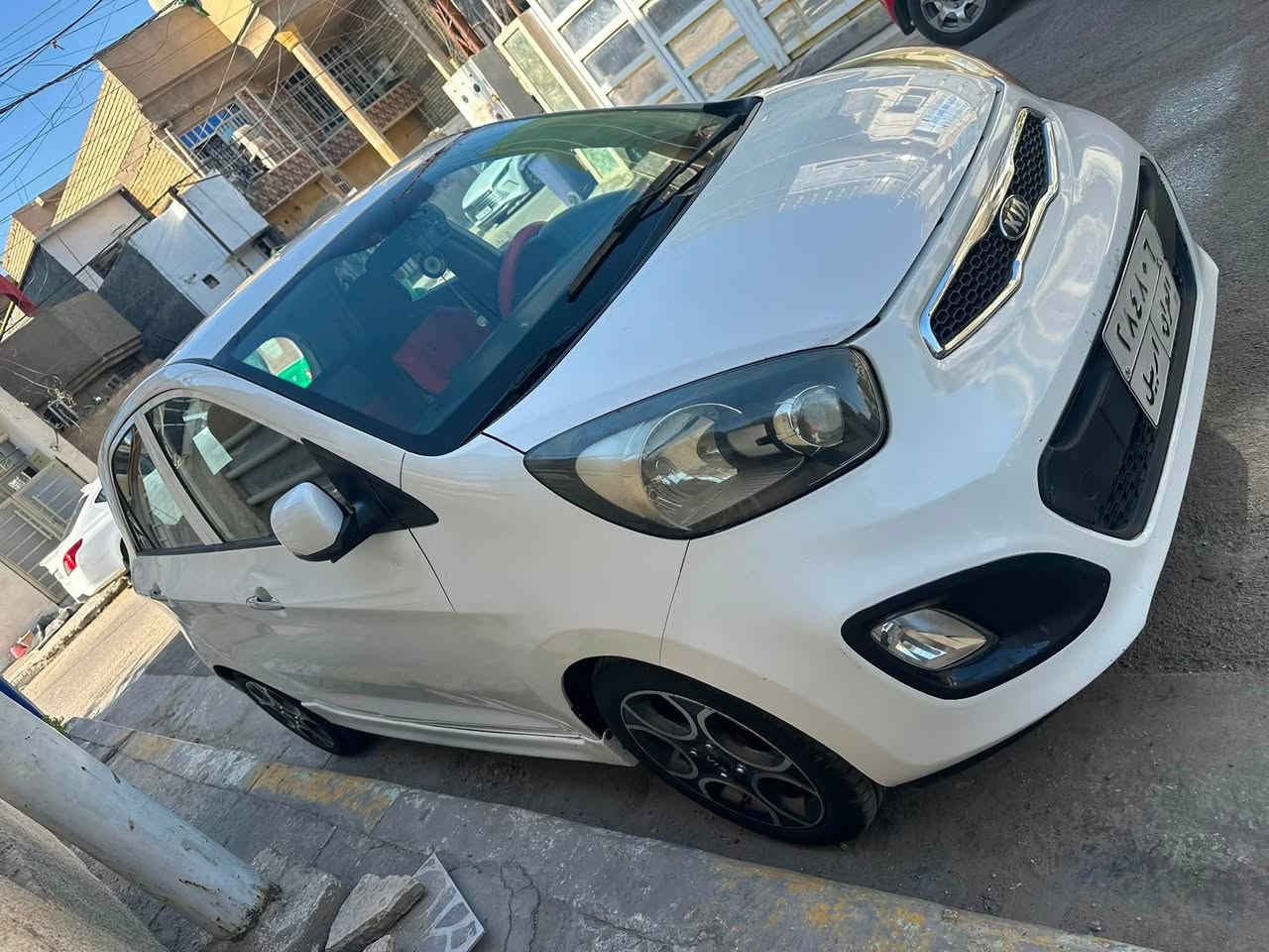 مكلف بالنشر 
السلام عليكم 
كيا بيكانتو 
موديل ٢٠١٣ 
بيهة كم قطعة صبغ اثر طخات بسيطة
تخم تاير جديد
صدر جديد
تبريد شغال 
رقم اربيل 
السعر ٧٣
مكاني بغداد حي الجهاد 
***********
