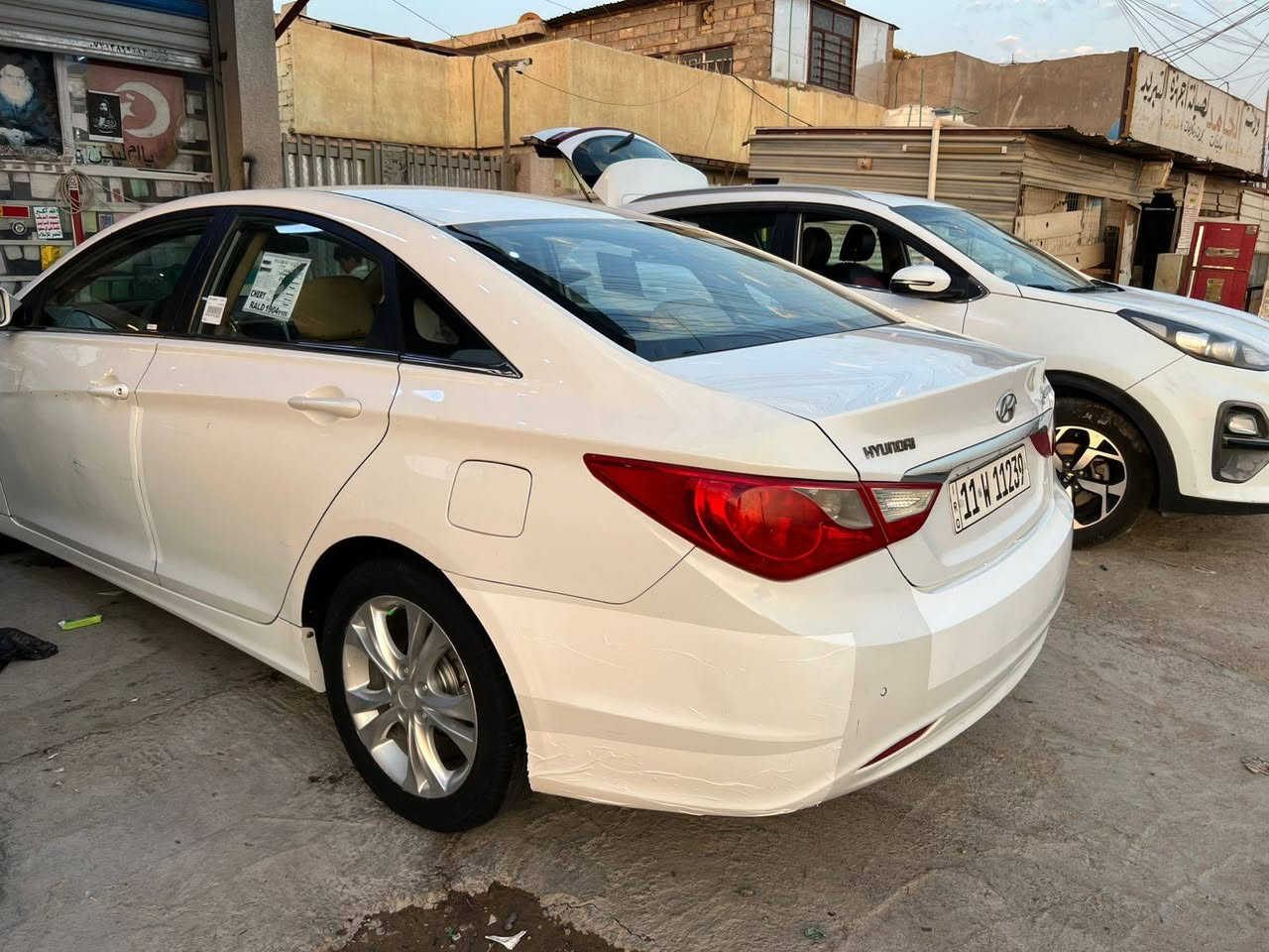 سلام عليكم  سوناتا ٢٠١٢ خليجيه السياره نظافه بيها صبغ جاملغ وبلباب  شوي صدر مكيه كير تبريد السياره قطعتين تبريد لون ابيض والسعر  ١٠٠ ورقه وبيها مجال بصيط بغداد بسمي  ***********
