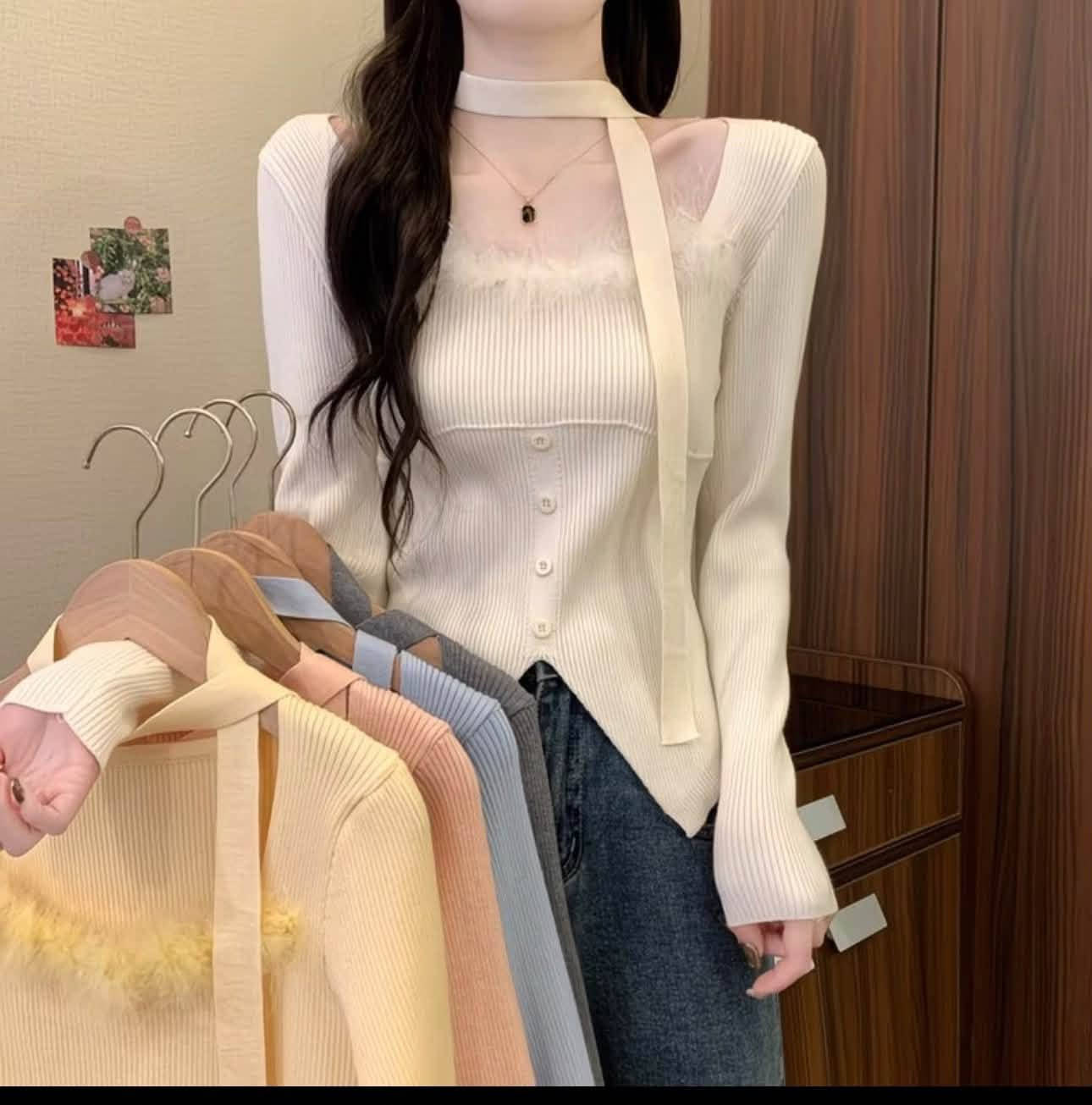 M-XL • بني قهوة • أسود