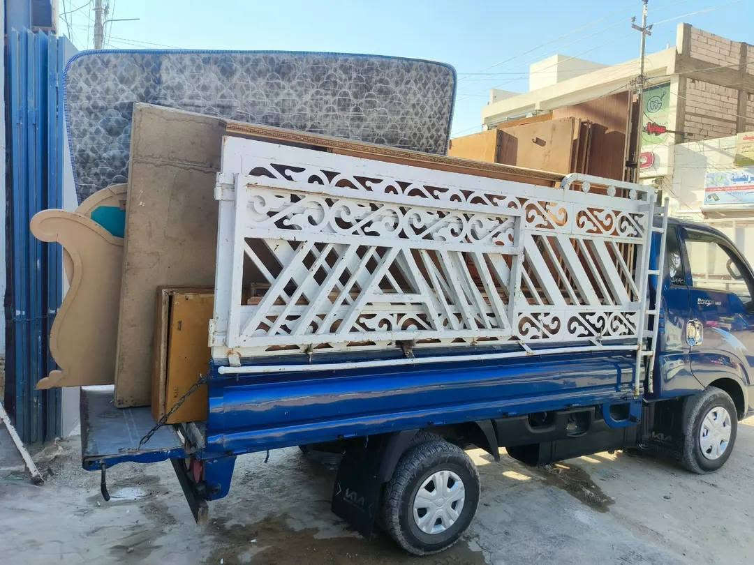 السلام عليكم سياره لنقل الاثاث وغرف النوم والتخم بسعار مناسبه ***********
