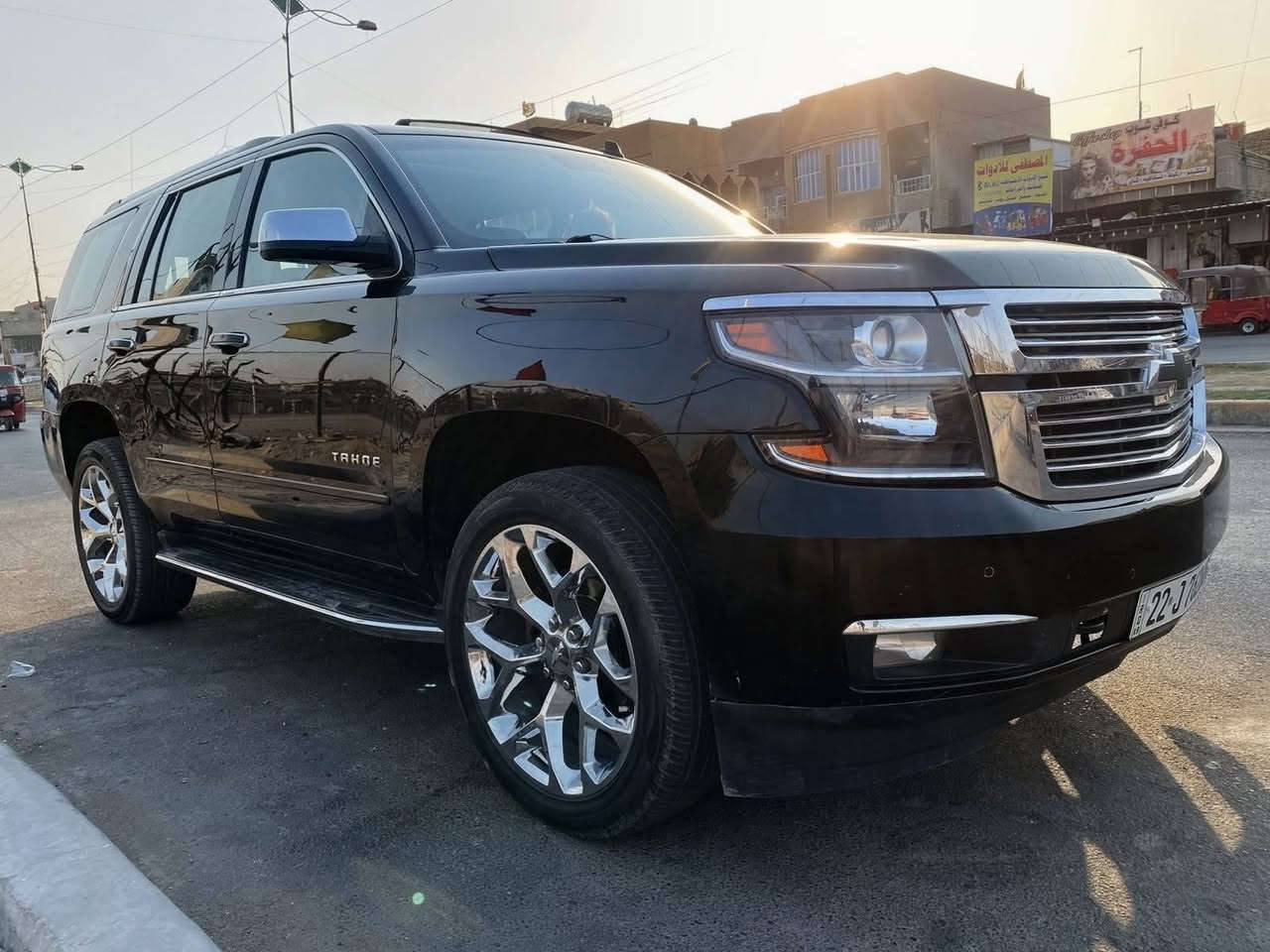 شوفرليت تاهو خليجي LTZ 2015
فول السياره واستخدام شخصي 

كفاله من صبغ بيهه بارد 3 مكانات بسيطه

مواصفات ميحتاج اشرحها موضحئ بل صوره 

لوووك السياره 

السعر خاص  

مكان سياره بغداد للتواصل واتساب
***********
