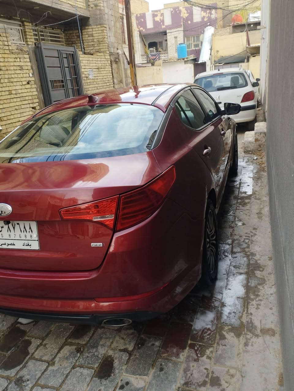 كيا اوبتيما • ٢٠١٣ • حادثه