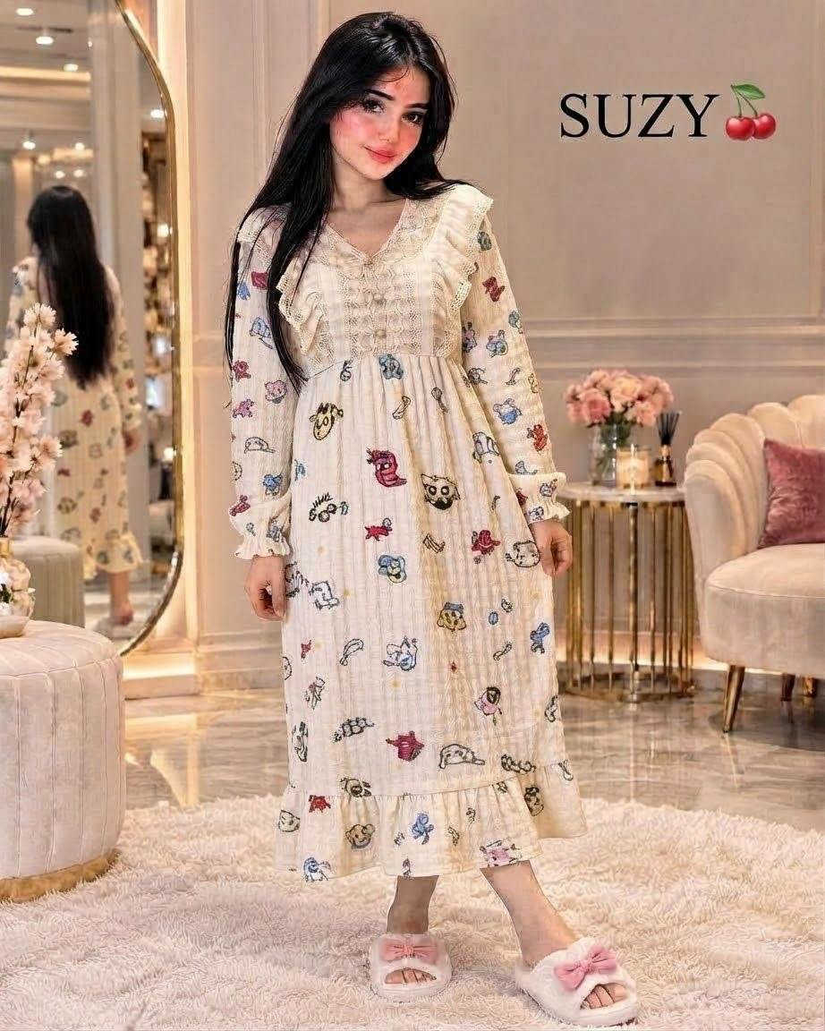 توفرت شلحه فرو كوالتي يجنن 
درزن 96 الف 
M. L. Xl 
الموديل والقماش احلى من الصورة 🔥🔥
مشكل نقشات بدون اختيار

***********

نص مكتوب في الصور:
- SUZY GLOW BEAUTY YOU
- SUZY
- GLOW ♥ BEAUTY ♥ YOU