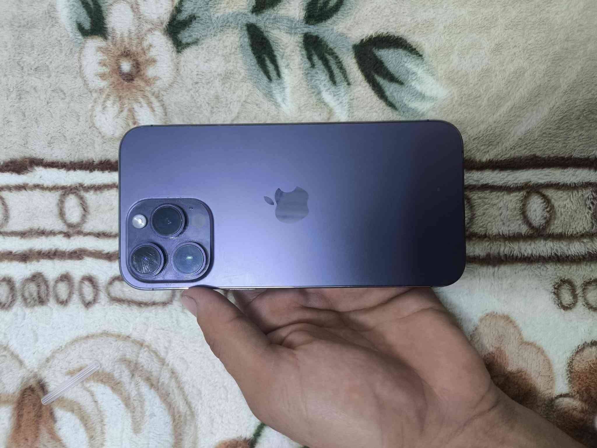ايفون 14 برو ماكس • كبس ما مفتوح • بطارية ٧٨