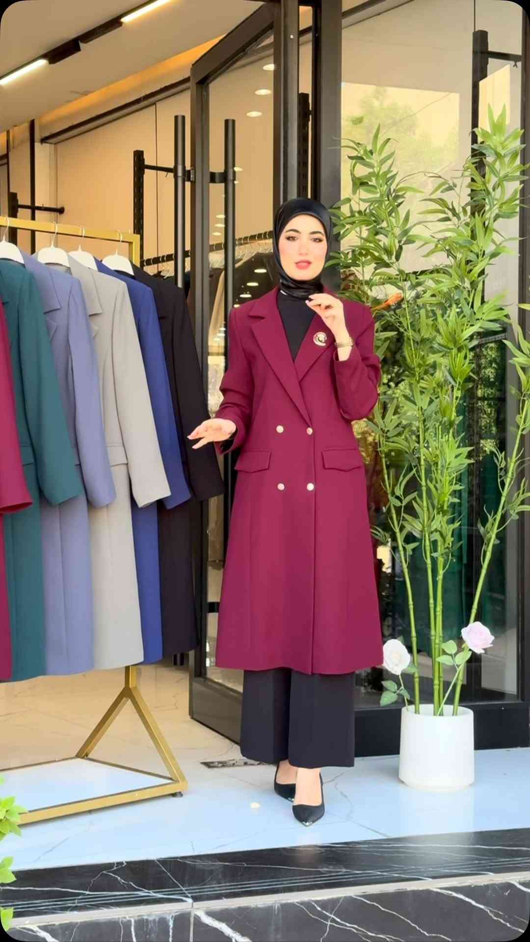 ستره تركي • طول ١١٠سم • مقاسات ٤٠-٥٠