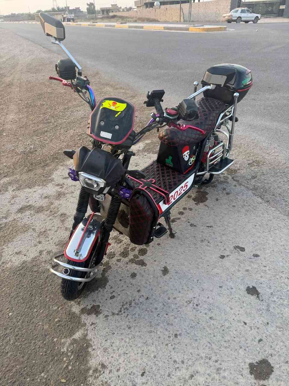 موطور شحن • ٦ بطاريات • بصمه عن بعد
