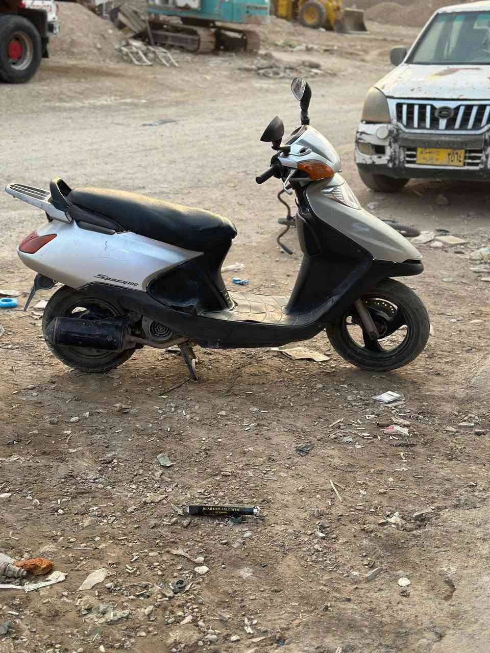 سلام عليكم
دراجه سبيسي ياباني كفرات اصليه كهربائيات شغاله مكاني كوت السعر 500 وبيه مجال الاستفسار:***********
