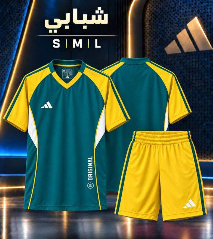 متوفر دريس براعم و اشبال شبابي
للحجز والاستفسار تواصل على الواتساب 

***********

يوجد توصيل الكل المحافظات

نص مكتوب في الصور:
- شبابي S | M | L
- شبابي S|M|L
- شبابي
- S | M | L