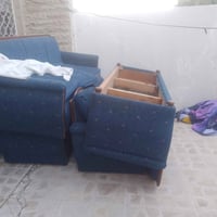 ديوان • ٤ قطع صغار ٢ كبار • خشب درجة أولى