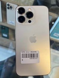 iphone 13 pro Gold  128Gb LL/A amrice  battery89🔋  07507117464.   360$...