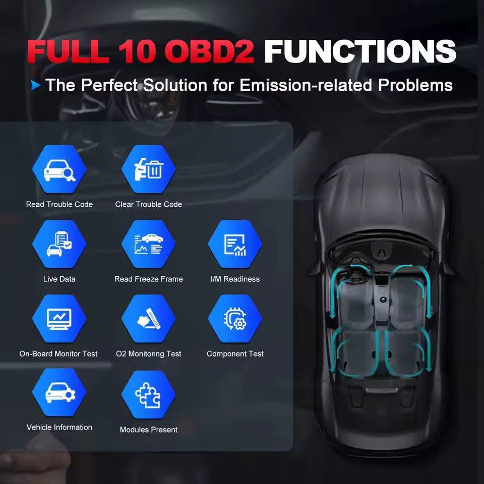 Xtool D5S • OBD2 كامل • تحديث مدى الحياة
