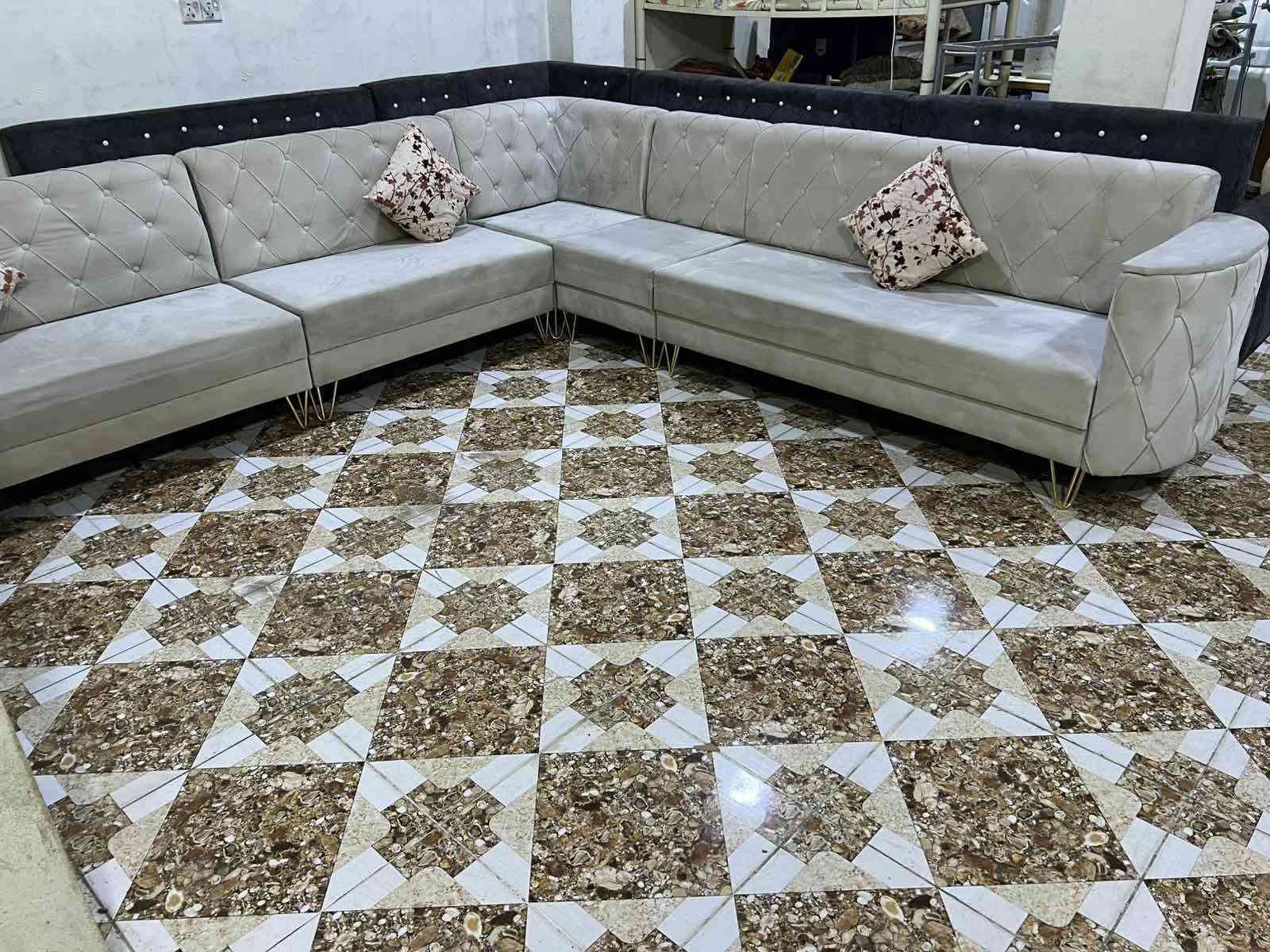 كنب • ١٠ نفرية • سعر بازاريني