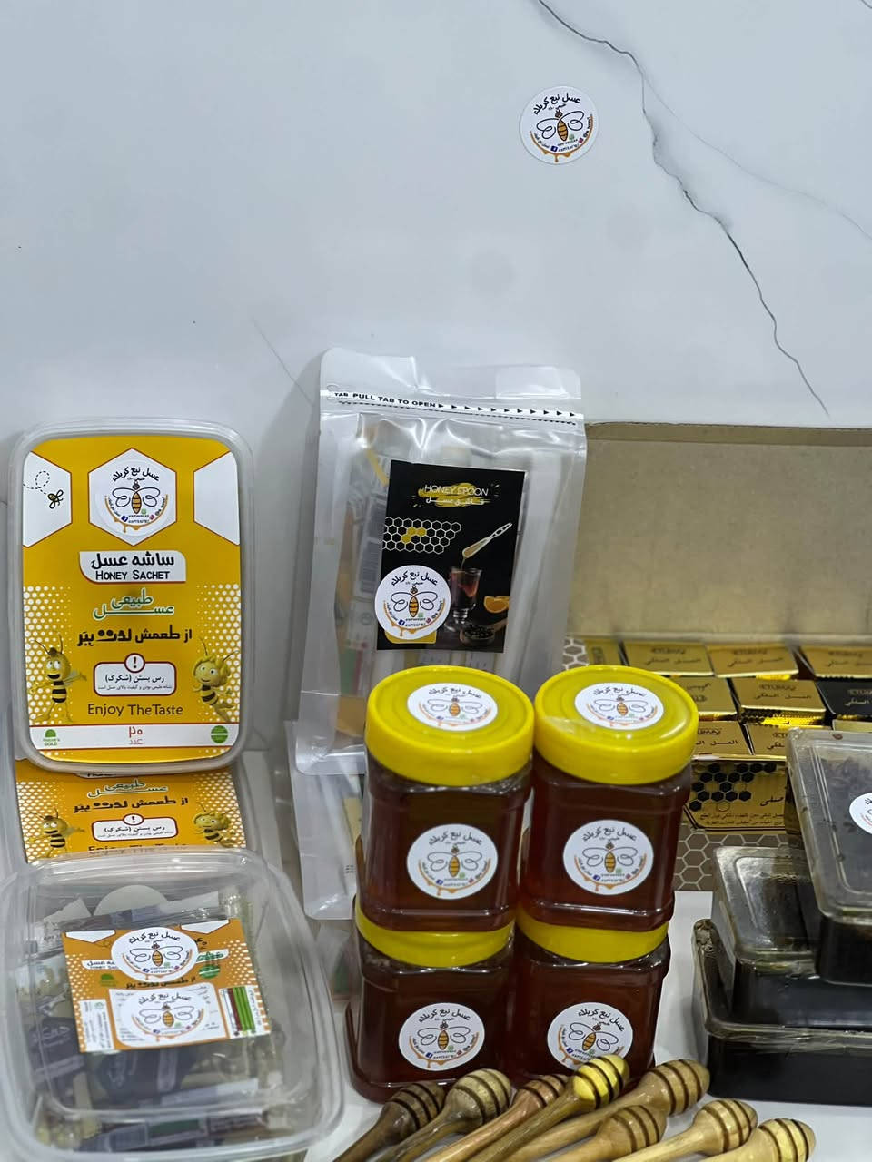 عسل السدر • طبيعي • توصيل لجميع المحافظات