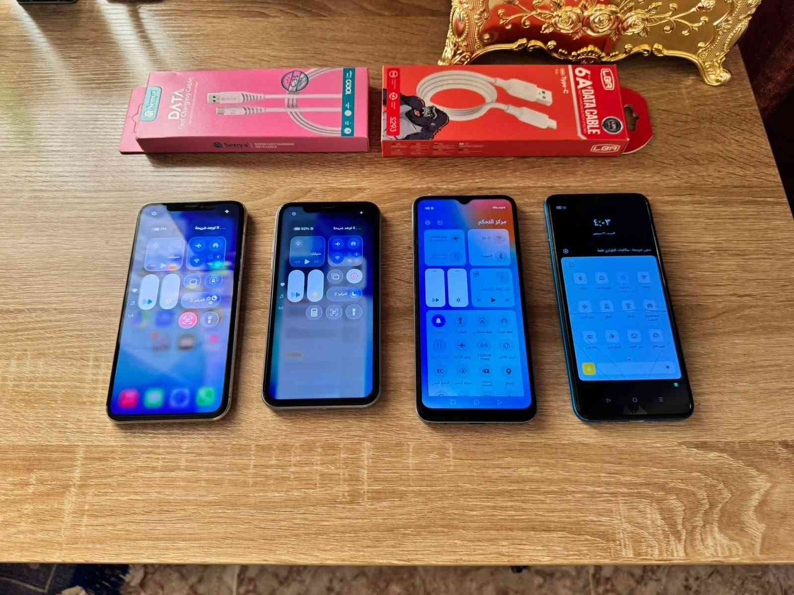 السلام عليكم 💙
اجهزه عدد 4
كل جهاز مصور فيديو كامل تفاصيل.
ورحمه لهلك ما عجبك المنشور او السعر اعبر المنشور ومنين ما تحب تشتري اشتري وما اجاوب على التعليقات فقط خاص او واتساب رجاءاً رجاءاً 🌷
مراوس ماكوو ❌❌

1️⃣ ايفون 11 برو ماكس 
لون ابيض 
ذاكرة 256
بطاريه 100%
شاشه بلاديه 
الشريحة + الصوت + الكامرات + الواي فاي = كله شغال
بس الكامره الاماميه بيه مشكله 
الملحقات = كيبل شحن جديد 🔌
السعر 255 الف مع التوصيل ✅

2️⃣ ايفون 11 عادي 
لون بنفسجي 
الذاكرة 128
مبدل بطاريه 80%
مبدل شاشه كلش حلوه 
الشريحة + الصوت + الكامرات + الواي فاي = كله شغال
الملحقات = كيبل شحن 🔌
السعر 185 الف مع التوصيل ✅

3️⃣ هونر X6
لون ازرق 
ذاكرة 128
الشريحة + الصوت + الكامرات + الواي فاي = كله شغال
الملحقات = كيبل شحن 🔌
السعر 85 الف مع التوصيل  ✅

4️⃣ الاوبو A16k
لون ازرق 
ذاكرة 64
دبل سيمكارت
الشريحة + الصوت + الكامرات + الصوت = كله شغال
جهاز اشويه بي ضربات بالشاصي بسيطة
بي كسور بل شاشه مثل شخوط 
الملحقات = كيبل شحن  🔌
السعر 65 الف مع التوصيل ✅

ملاحظة * جميع الاجهزه المعروضة شرط الفحص امام المندوب 💟

رقمي *********** واتساب
 📍 عنواني محافظة واسط
توصيل موجود لجميع المحافظات مجاني ✅
