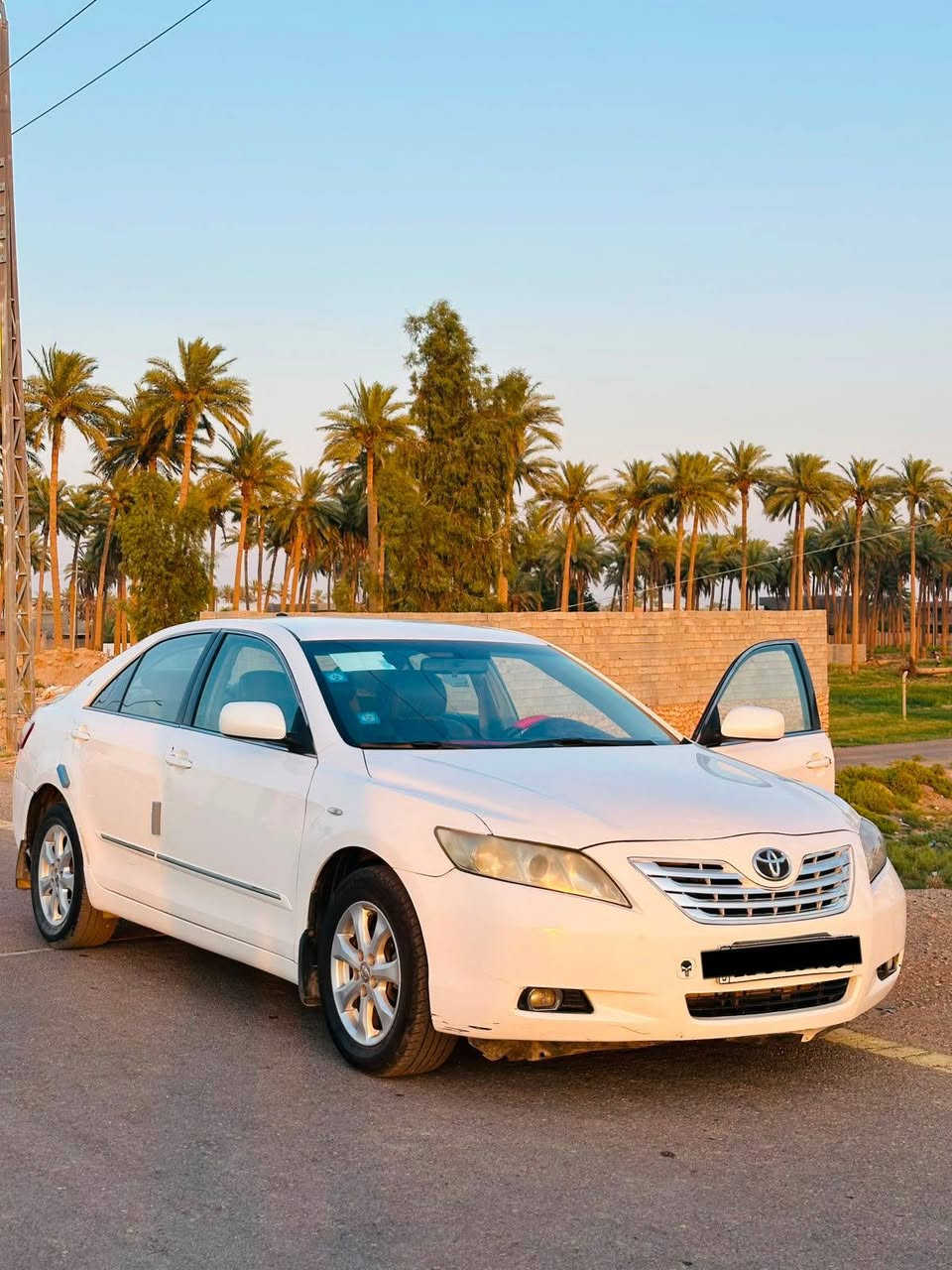 كامري 2007 خليجي GLX فول مواصفات ما عدا الفتحه رقم بغداد بأسمي السيارة  صلاحية السنوية ل2031 بدون أي ضرر مكفولة. السيارة نضيفة جدآ گير محرك تبريد ثلج
السعر 105 مكاني الرمادي
***********
