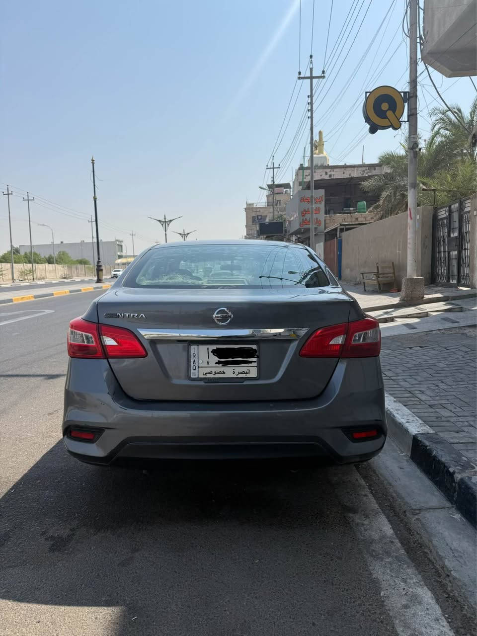 نيسان سنترا 2019 وارد أمريكي حادث جاملغ وبنيد كفاله كير ومحرك وتبريد وتخم تاير جديد سنويه منتهيه تحويل ثاني يوم  وجديده السياره ما ماشيه هواي ماشيه 62 ميل استخدام شخصي بيع أو مراوس عادي مكان البصره حي الجامعه سعرها 83 
*********** البصرة, العراق
