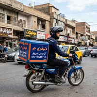 توصيل سريع • دليفري حر • محلات وشركات