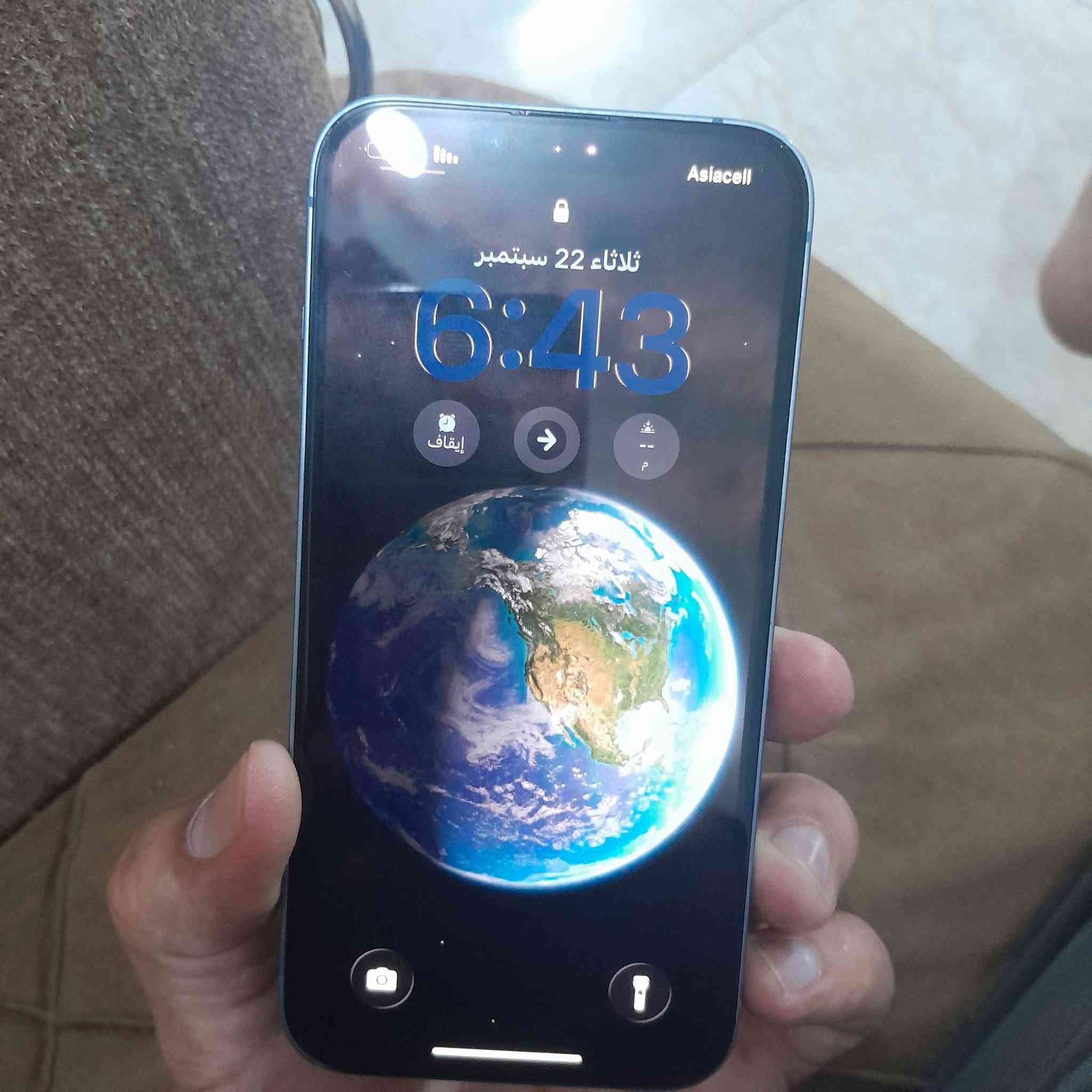 للبيع 14 عادي نضافة 100 أعلى سعر ابيع ***********

نص مكتوب في الصور:
- 6:44
- حول
- الاسم
- < iPhone
- إصدار iOS
- < 26.6.2
- اسم الطراز
- iPhone 14
- رقم الطراز
- MPVN3HN/A
- الرقم التسلسلي
- C67YYT7PHF
- انتهت صلاحية التغطية
- الأغاني
- 0
- الفيديوهات
- 124
- الصور
- 262
- التطبيقات
- 9
- السعة
- 128 غ.ب.
- 94.61 غ.ب.