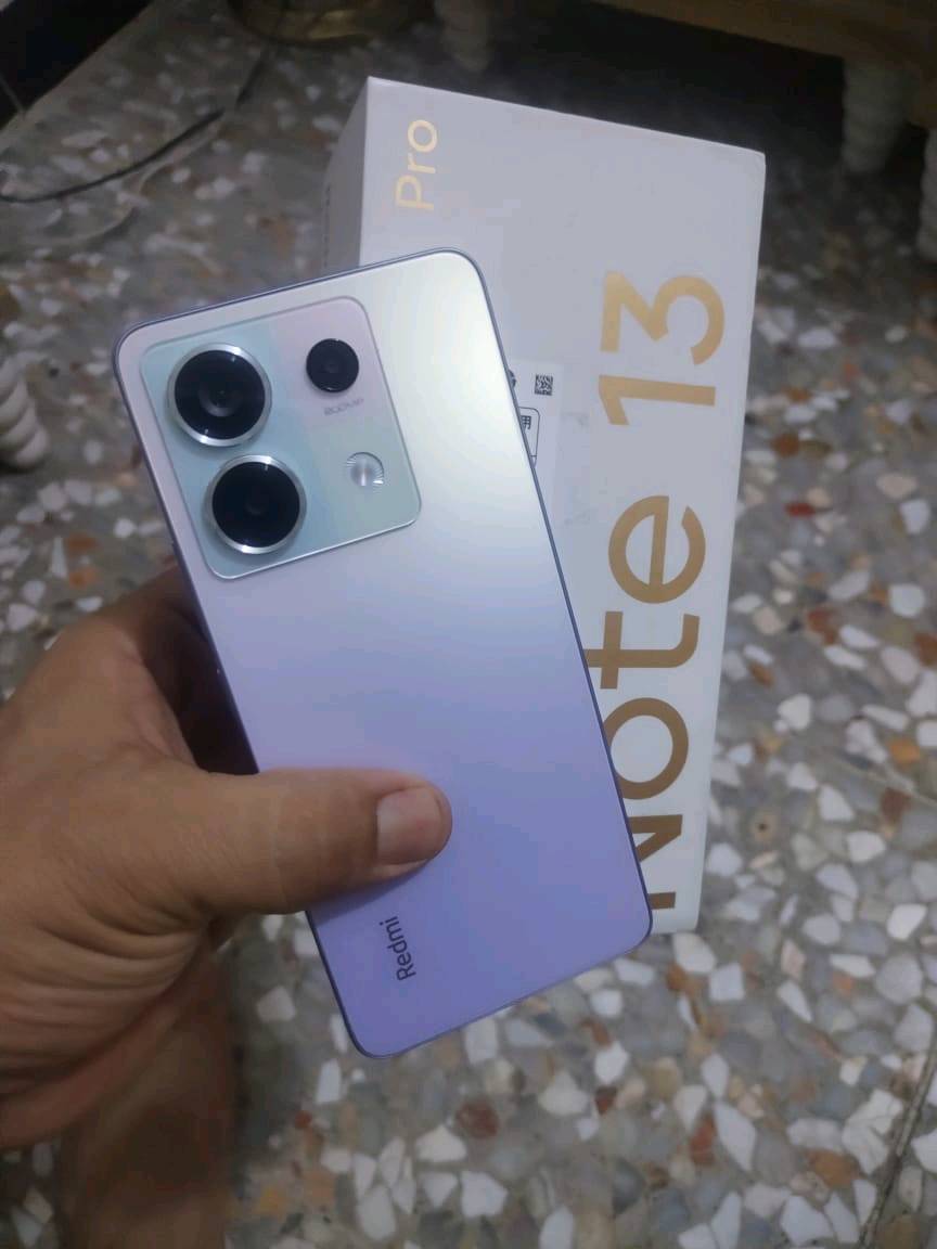 ريدمي نوت 13 برو 5g كامل غراض حلة مركز مدينة ب 275 ألف