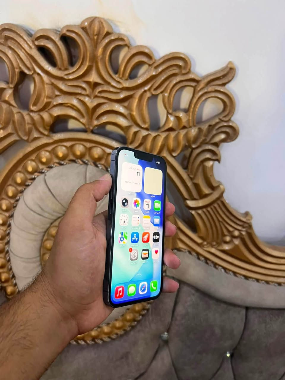 ايفون 13برو فقط
ذاكره 128

بطاريه88

تك سيم

نضافه 98%

الجهاز شرط ما مفتوح 

السعر 540

‭***********‬

***********

