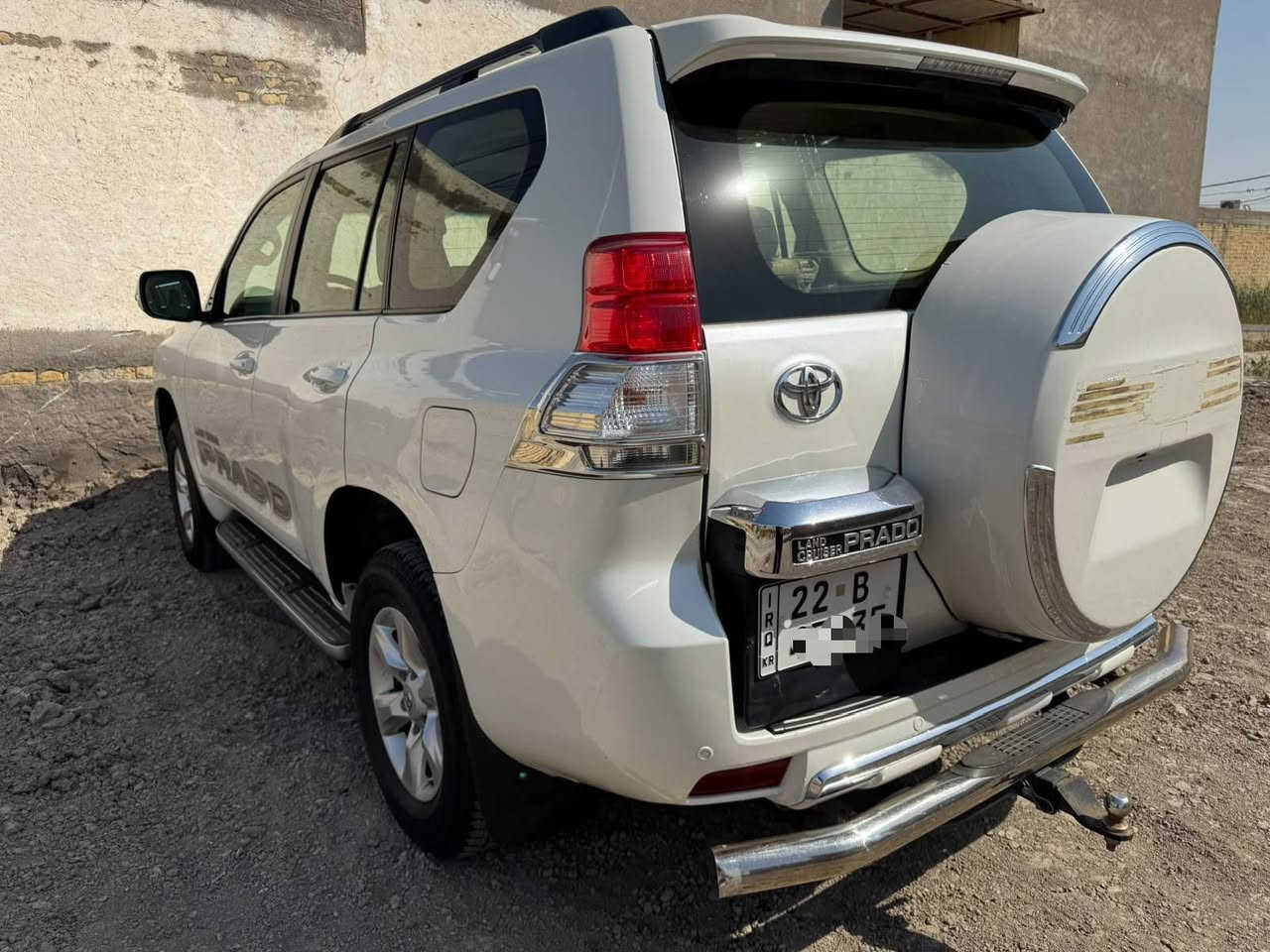 🚘 للبيع تويوتا برادو VX فل كامل 
🔹 الموديل: 2013 

🔹 الفئة: VX 

🔹 المحرك: 6 سلندر 4000

🔹 اللون: أبيض صدفي

🔹 الممشى: 220000 كم

🔹 الحالة: بدون صبغ وبدون دعم
لسيارة نظيفة جداً، استخدام شخصي، ولا تحتاج أي مصروف.

📞 الإستفسار: ‏‪***********‬‏ 

📱غير متواجد على النت.

📍 الموقع: السماوه

💵 السعر 27500 قابل للتفاوض
(275)

رقم أربيل سنويه ب أسمي ...

أبرز المواصفات:

✅ دفع رباعي (4WD)

✅ داخلية قماش وكالة

✅ فتحة سقف

✅ زراك لايت

✅ نظام تشغيل بصمه 

✅ كاميرا خلفية

✅ حساسات أمامية وخلفية

✅ تحكم ستيرن جهتين مع مثبت سرعة

✅ شاشة العدادات vx دجتل

✅ ويل كب ألمنيوم وكالة

✅ ثلاجة وسطية

✅ أنارة ترحيب اسفل الدوس 

✅ إنارة LED داخلية

✅ مرايا كهربائية مع طي أوتوماتيكي

✅ دبل تانكي 

✅تبريد ثلاث قطع مناخي جهتين

✅ نظام إيكو 

✅ جام 4 أوتو 

✅ فول سستم ايرباك

✅ إطارات برجستون ياباني

✅ نزول منحدرات + مانع تزحلق + لايت عدسة متحركه. 
...
