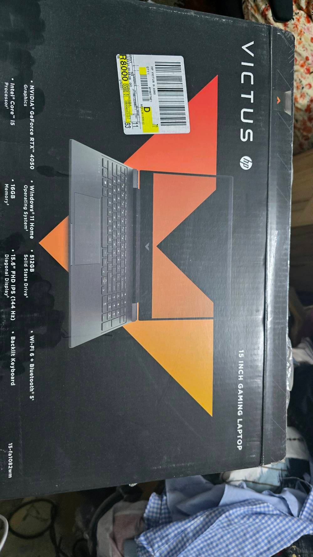 لابتوب مستعمل نظيف HP VICTUS 15

معالج : C i5 13
512 m.2 :تخزين
16 GB: رام
144hz  حجم الشاشه: 15.6
 RTX 4050 :كارت
مع جهاز مبرد ريد دراجون 5 مراوح 
قطعه فيها بورتات USB