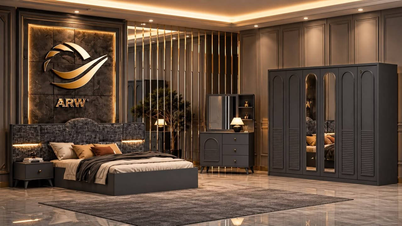 غرف نوم تركي بسعر 700 لحجز على ***********
