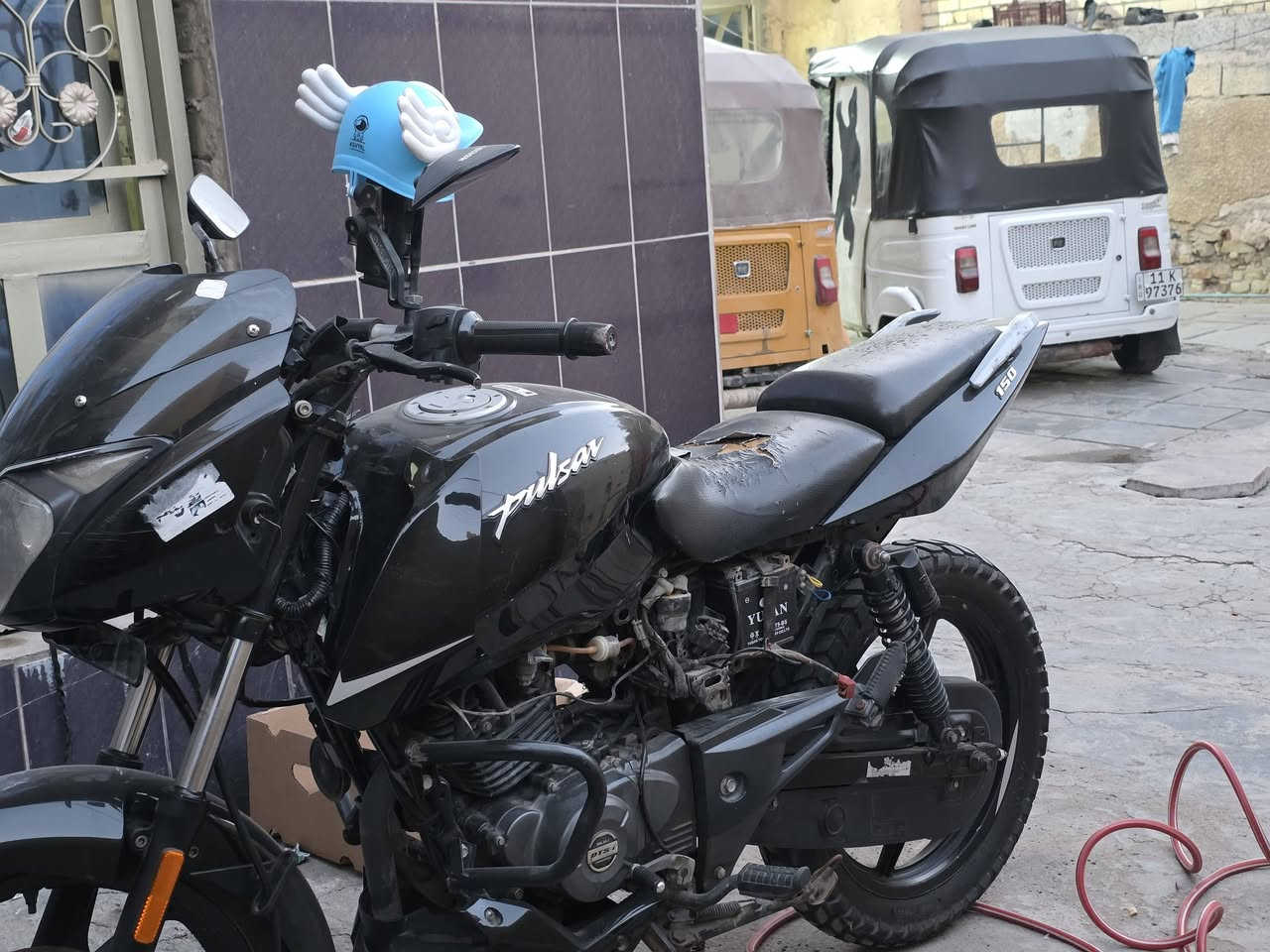 بولسر 150 للبيع #مرقم سنوية فقط رقمها بابل اكفلك تحويل شرط
الدراجة بيها نواقص بسيطة

ب1 مليون وبيها مجال للطيبين

بغداد المعامل الباوية
*********** اتصال و واتساب

