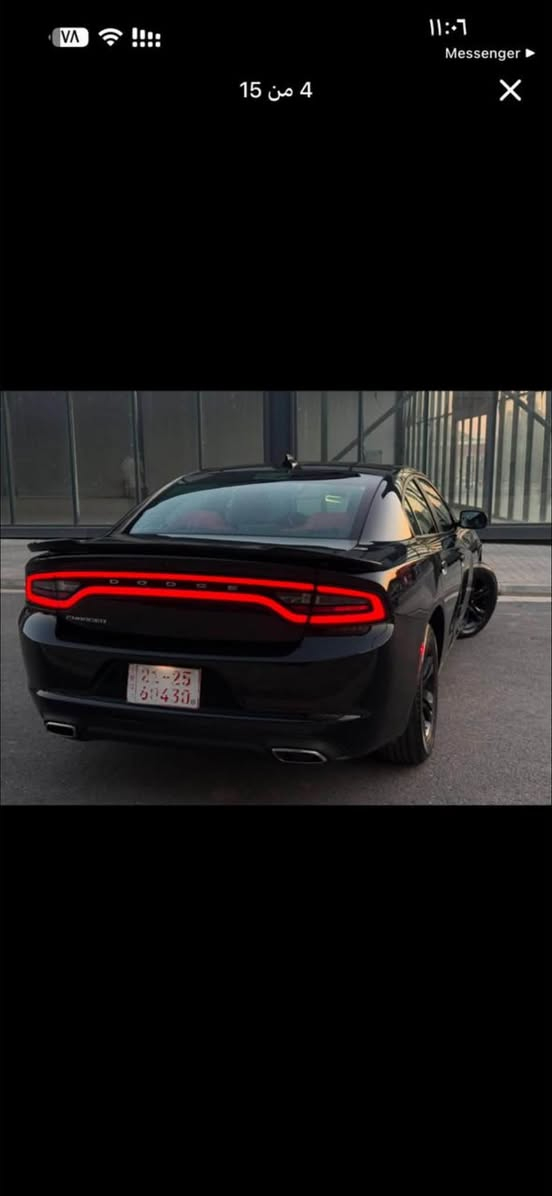 چارجر 2023 لون اسود
كاتي / سليمانيه 
 باقي على الرقم 60 يوم 
المواصفات  SXT
ماشيه 42 ميل 
كير محرك مكفول 
تخم تايرات جديد 
بيها چاملغ السايق مبدل بلادي 
صبغ بلبنيد شبر 
بصمه 
شاشه كبيرة 
تشغيل عن بعد
الباب بصمه
مكان السيارة بسليمانيه 
السعر 205  السيارة الله شاهد نضيفه كلش مكفوله من كلشي 

***********
***********
