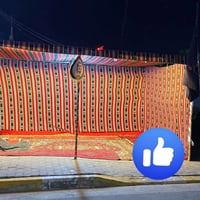 تكيه للبيع قياس 6 امتار نزال وجبها 3 ونص ارتفاع 256 الحديد مغلون ضد ال...