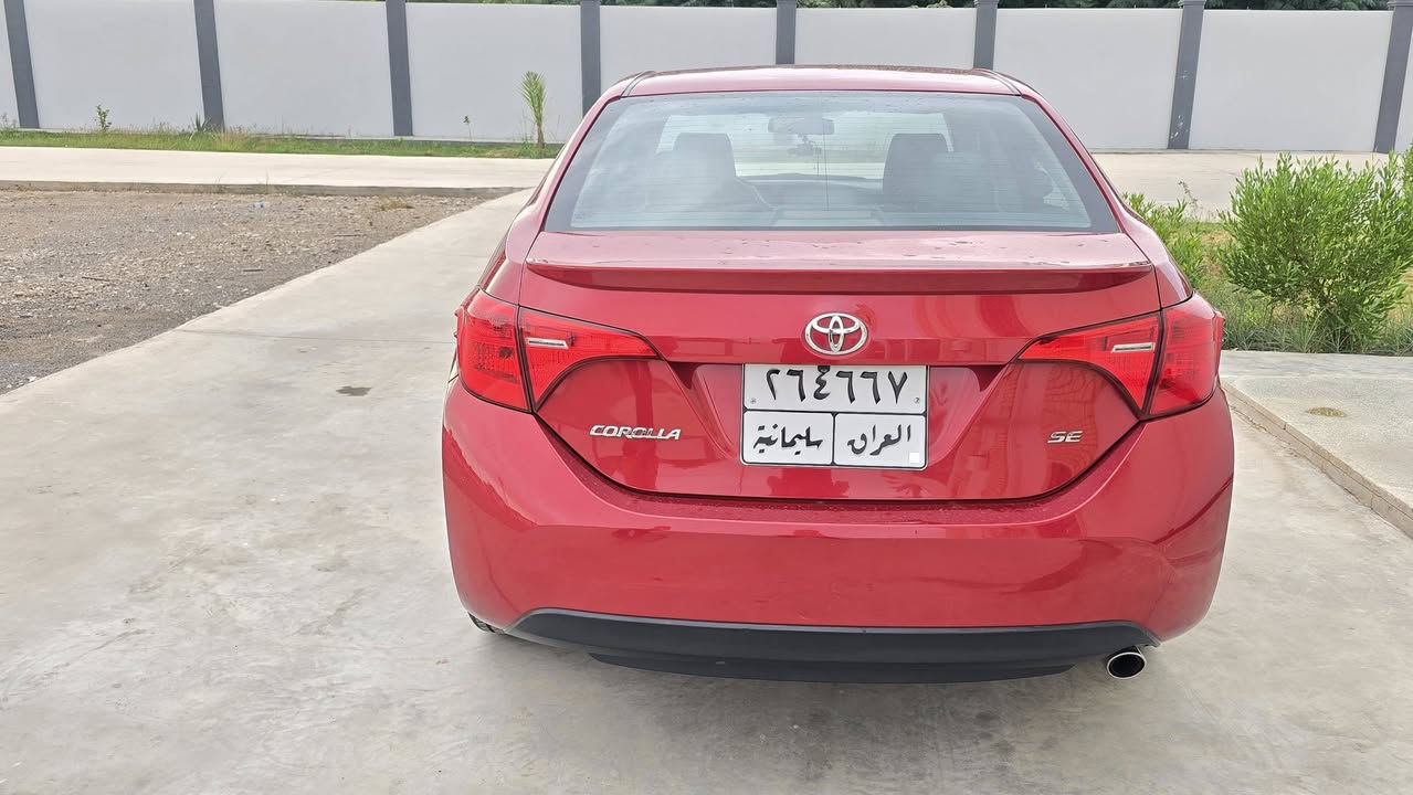 كورلا SE • ٢٠١٧ • رقم سليمانيه