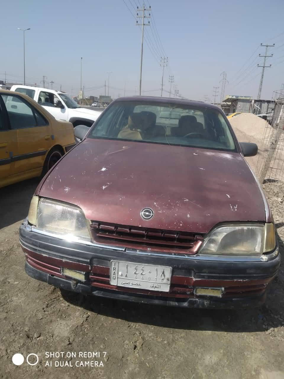 السلام عليكم اوبل اوميكه موديل 92كير مكينه حداديه تخم تأير كهرباء كله شغاله دوشمه جلد تحويل موباشر سنويه ل26جاهزه السياره مصفره غرامات ماعليه ولا ربع جاهزه كشره كدام العين السعر 18وبيه محال مكاني بابل التصال عله الرقم ***********

نص مكتوب في الصور:
- SHOT ON REDMI 7 AI DUAL CAMERA