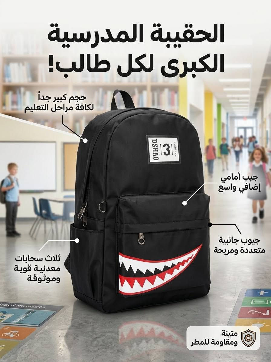 السلام عليكم👋يتوفر لدينا حقائب مدرسية🎒🦋
💥بأسعار تنافسية 
💬للحجز والاستفسار مراسلة الصفحة أو واتساب ***********
🚚يوجد لدينا توصيل إلى جميع المحافظات
