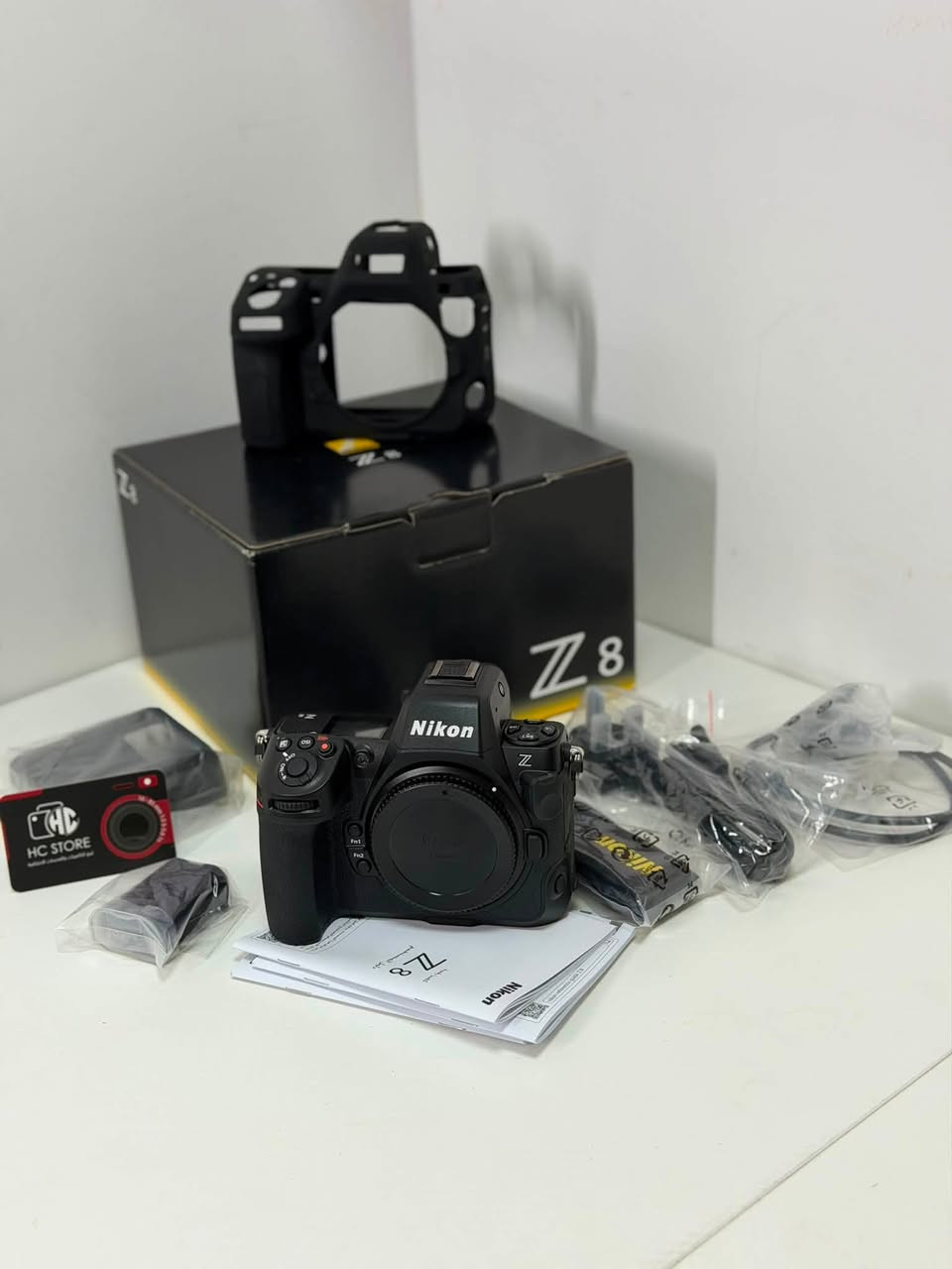 NIKON Z8 BODY
كاميراي نيكون Z ٨ ته نها بۆدي
زۆر خاوينه زۆر كه م ئيشي كردووه
 ته نها ١ك وێنه ی گرتوه 
كارتون و شاحينه و پاتري بيلاد و قايشي شان و كەڤەرو هـه موو ئه شيا بيلادييه كاني موجوده
نرخي ٢٢ وه ره قه و مجالي تيايه
موشته ريت جات بكه يان پە يوه ندي بكه
***********
***********
