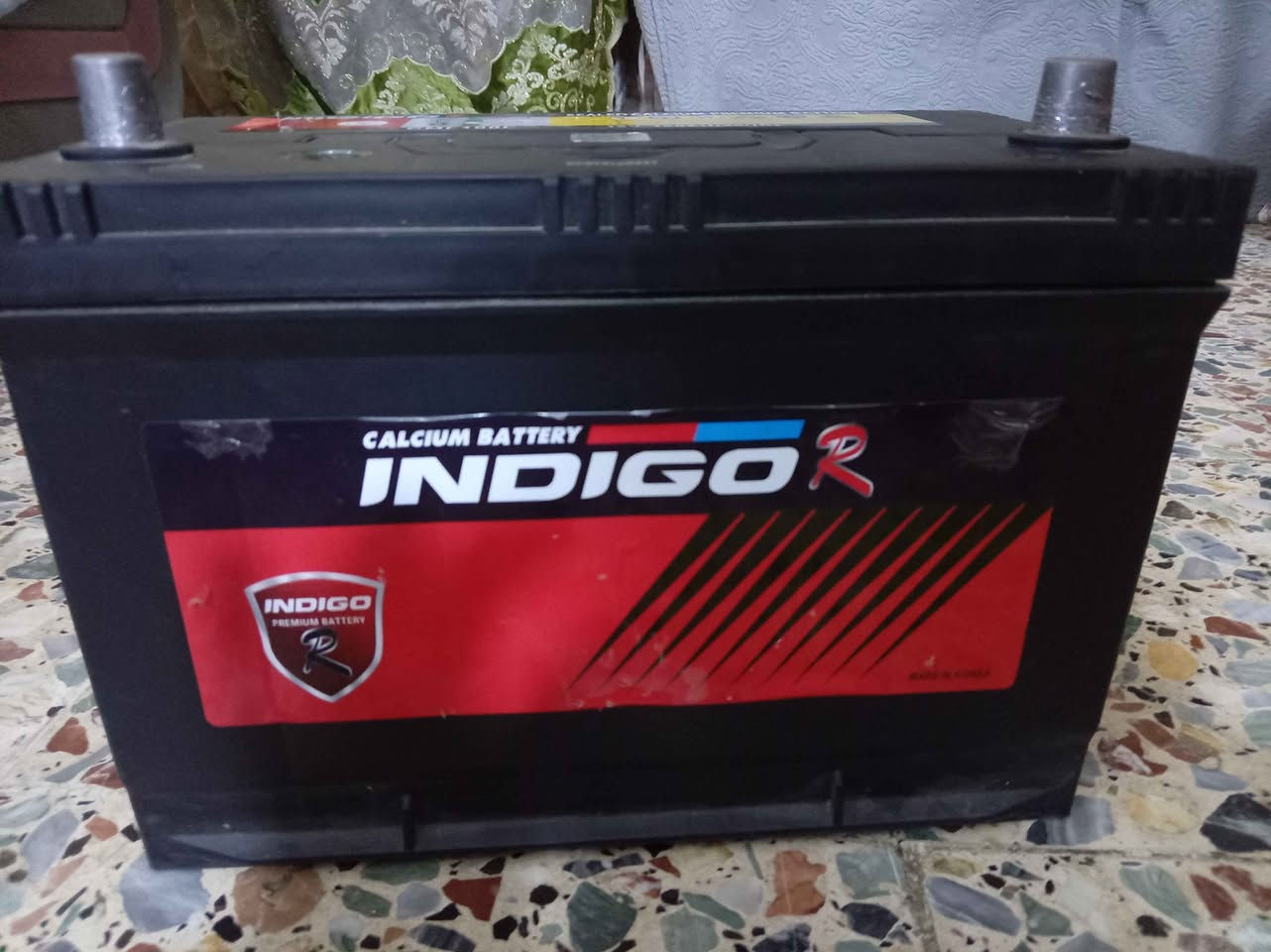 بطاريه كوريه الصنع من شركه InDiGo 100 امبير العنوان بغداد الزعفرانيه محله 977 حي السندباد قرب مدرسه زهور العراق مبايل *********** بغداد, العراق
