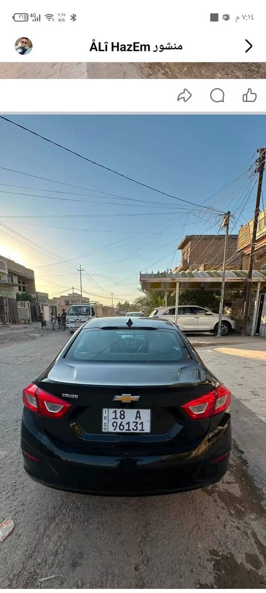 كروز 2018 • 1400 تيربو • شاشة كاربلاي
