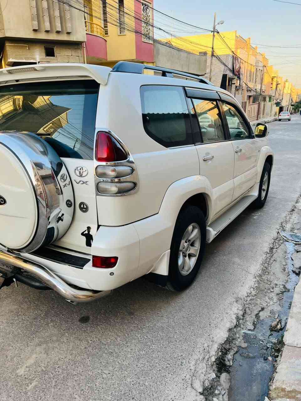 السلام عليكم
برادو للبيع موديل2005
مكينه مفتوحه وشرط مكينه وكير
بيها صبغ بنيد جماليه بدون ضرر
منظومه غاز حداديه شرط
كشنات جلد كهرب ثلاث قطع تبريد
 فتحه بالسقف سته سلندرV6
السقف نص بخ بسبب جارد
مكان سياره موصل ***********_***********
السعر135 وبي مجال
