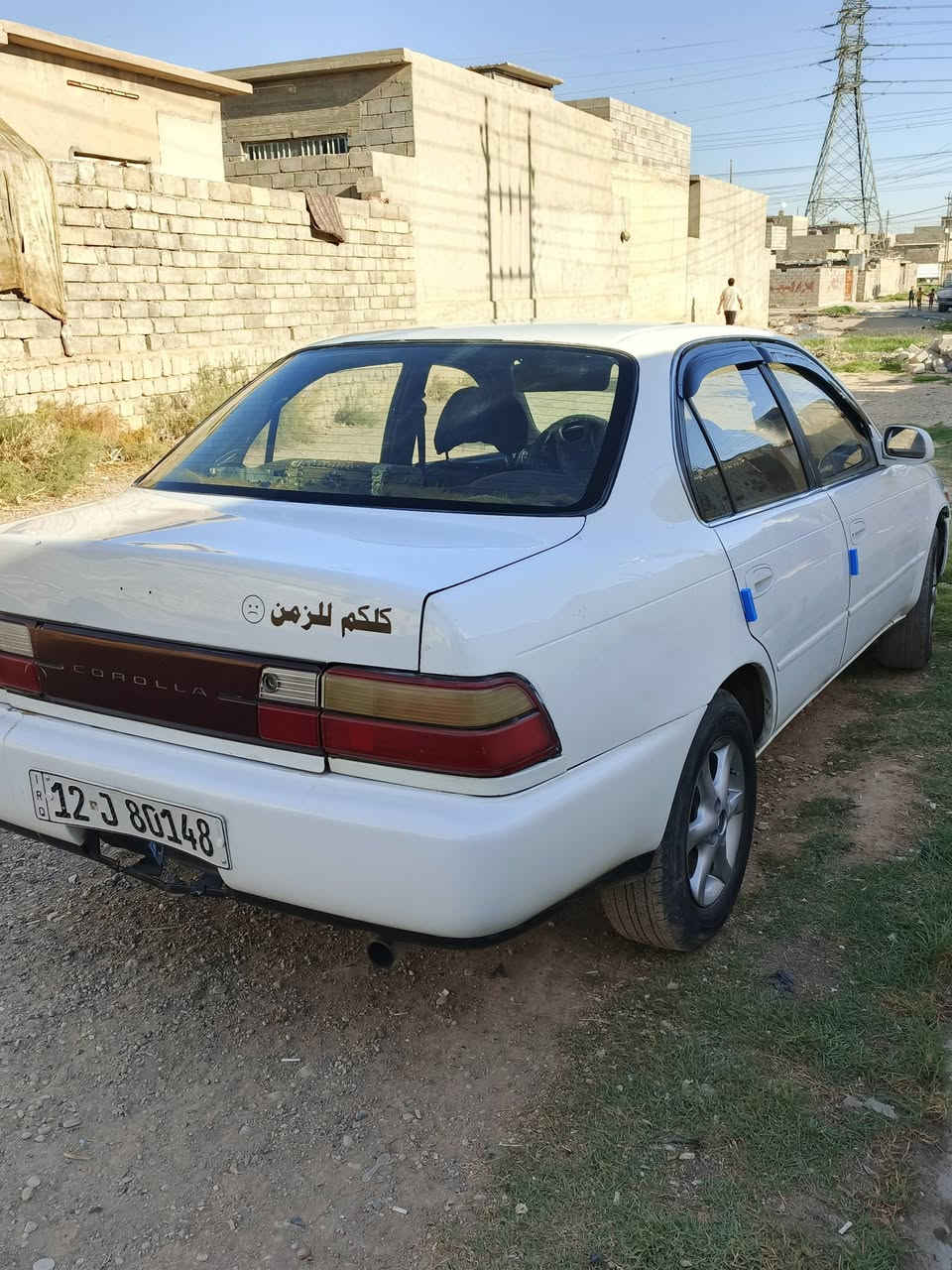 كورلا موديل 1992 رقم نينوى مصطره هزه جديده سنويه بسمي كير توماتيك كير محرك شرط سعر 48 بي مجال توصل ***********
***********
