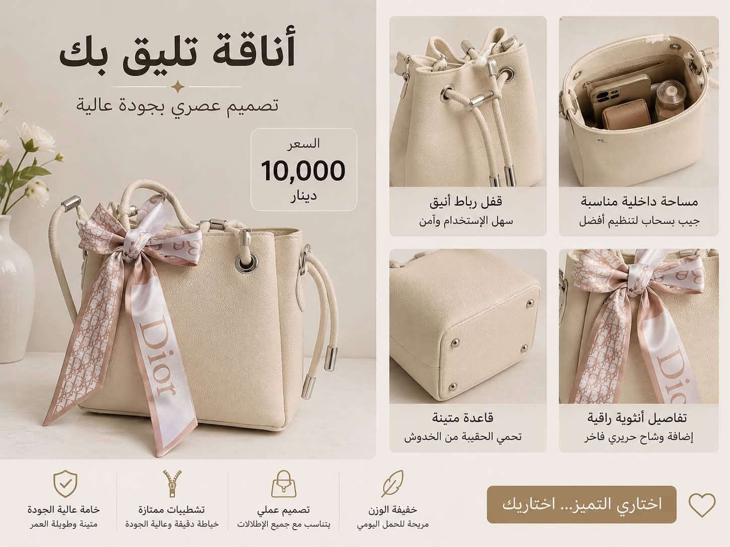 شنطة نسائية • أصلية • مستوردة إيران