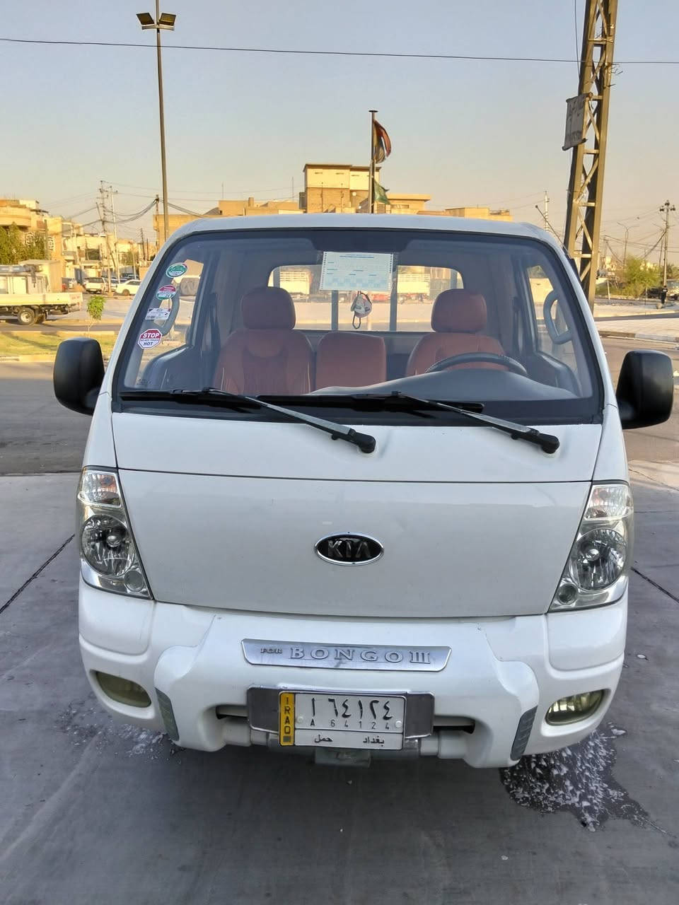 السلام عليكم 
كيا فحل لبيع موديل 2008 رقمها بغداد  شرط التحويل 
مكينه 4000 جديده لا صرف ولا بخار ولا تنقيص
وكير ومكينه واكسل وشاصي ورقم شاصي كل مكفول 
تخم تاير جديد شاده تاير خلفي محور 14وستد 27 
ودوشمه درجه اولى مدوشمه سياره جاهزةكبل لشغل 
السياره مكفوله من الضربه والكص والتبديل عده صبغ بل دوسات والصفاحيات فقط والباقي مكفول 
العنوان بغداد البلديات 📍 السعر 105 وبيه مجال بسيط الرقم ***********

