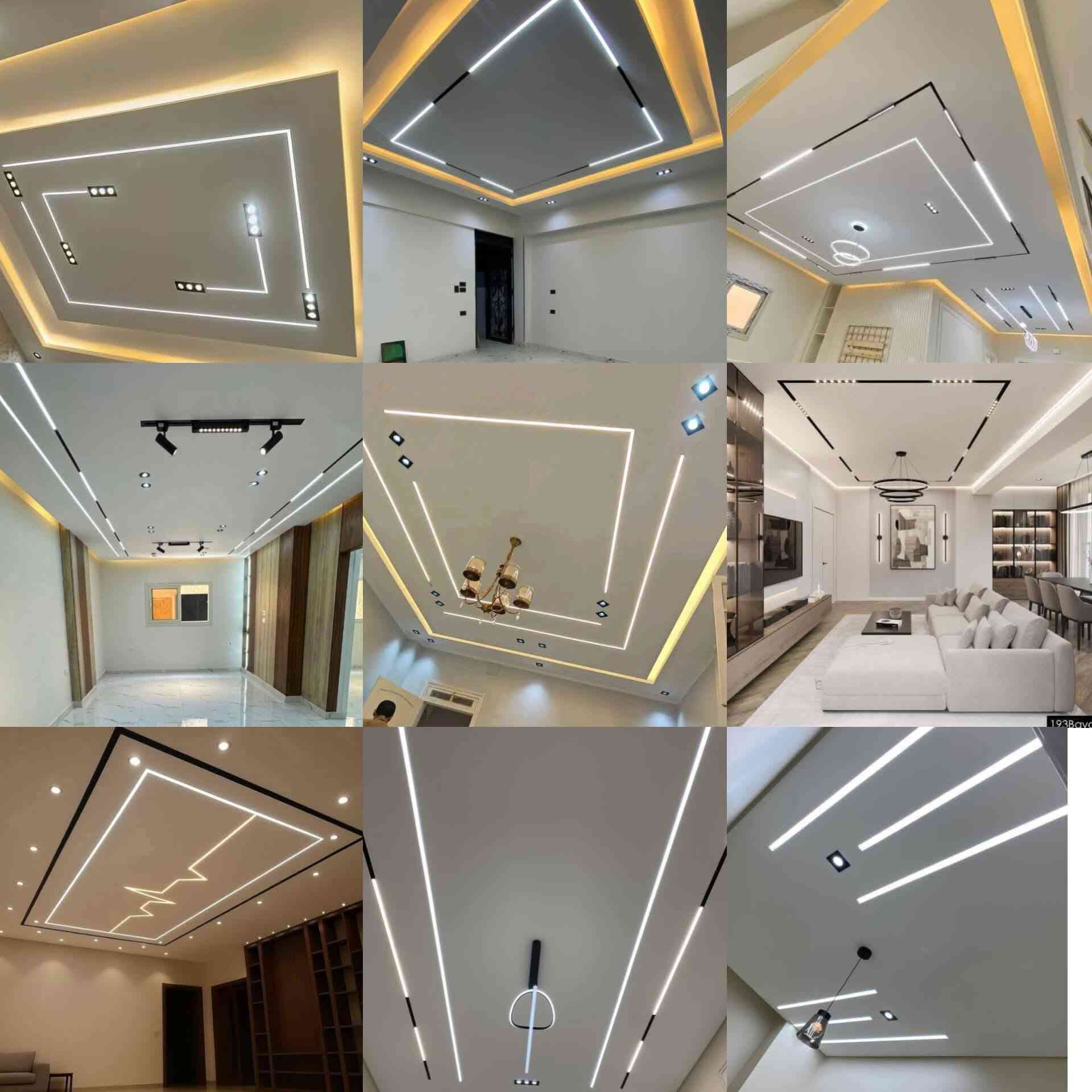 جبس بورد • تصميم داخلي • تصميم خارجي