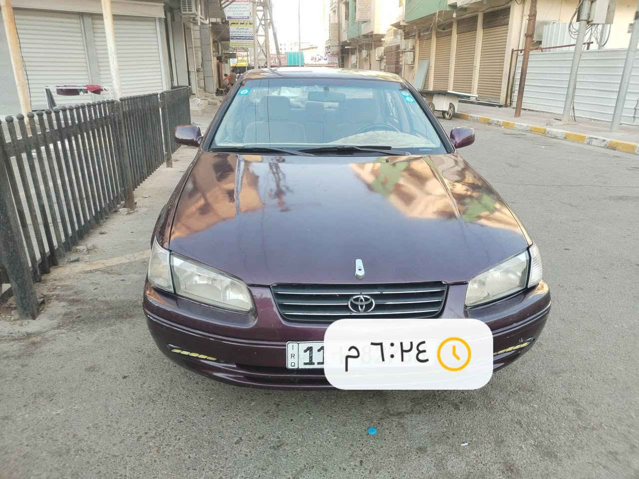 كامري موديل 2000 خليجي محرك 4 سلندر تبريد شغال مصبوغه عام السعر 60 وبيه مجال مكان السياره الرمادي
رقم الهاتف ***********
